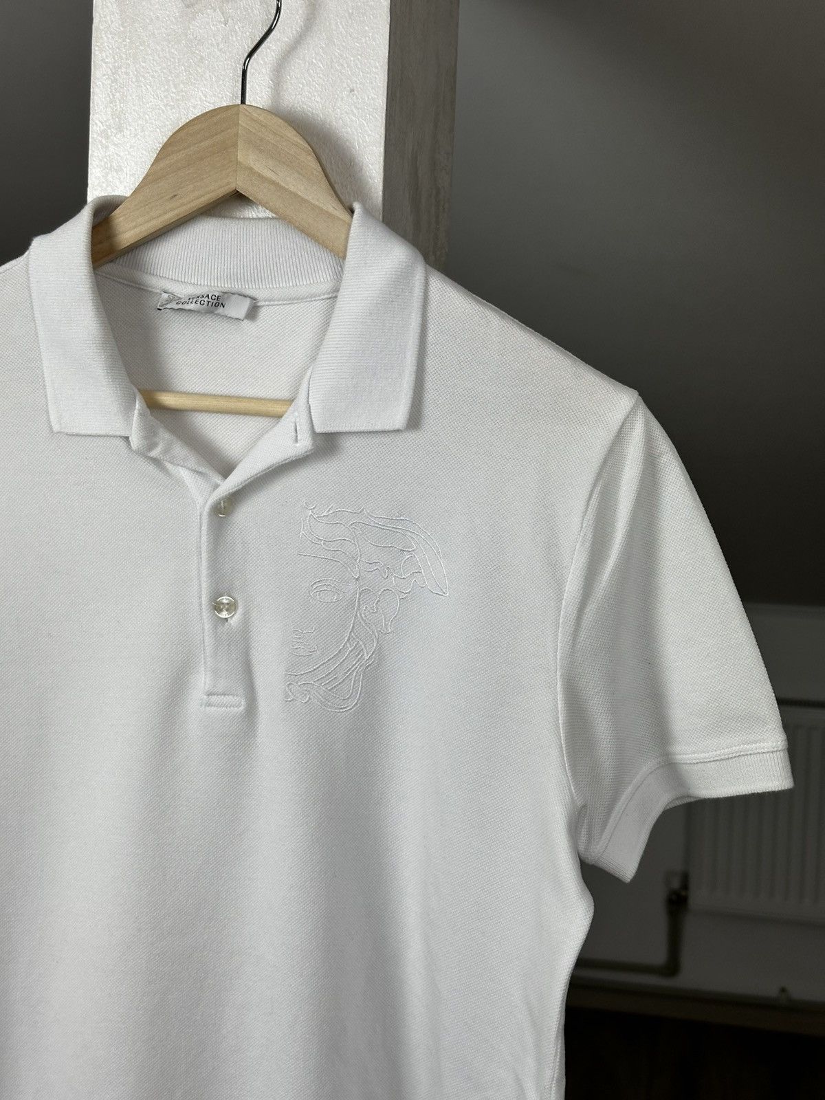 Versace Jeans Couture Versace Collection Medusa Logo Polo Tee Size US S / EU 44-46 / 1 - 1 Thumbnail