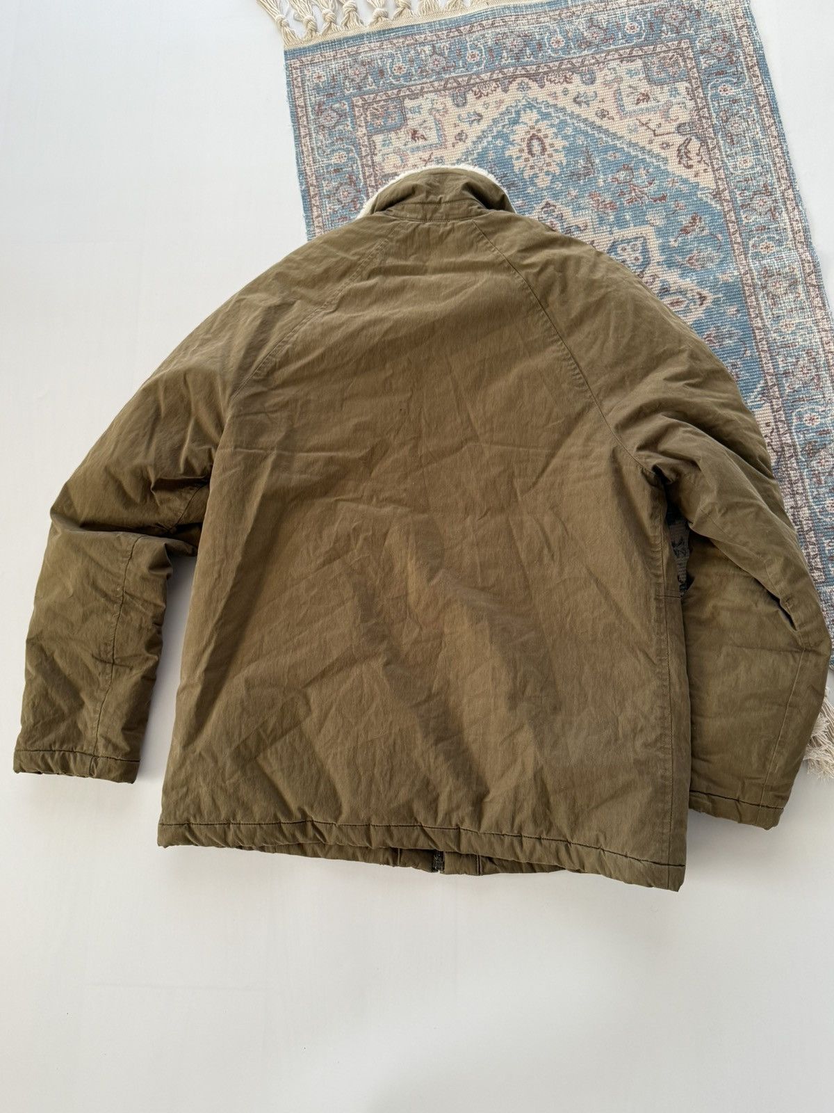 A.P.C. A.P.C. Rue Madame Paris Military Sherpa Khaki Men’s Jacket Size US M / EU 48-50 / 2 - 6 Thumbnail