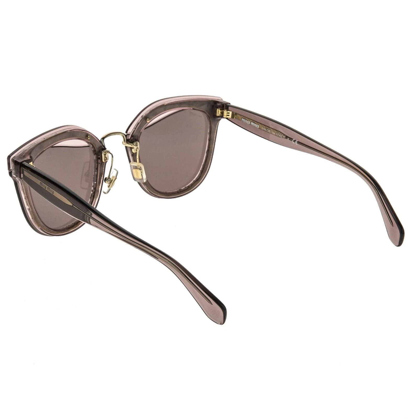Miu Miu MIU MIU MU03TS REVEAL EVOLUTION GLITTER 03T Transparent Pink Size ONE SIZE - 3 Thumbnail