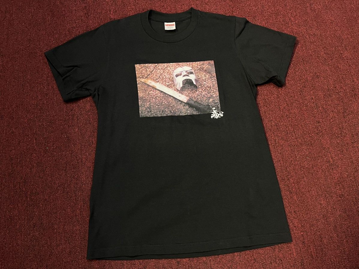 image of Supreme Mf Doom Tee Black, Men's (Size Small)