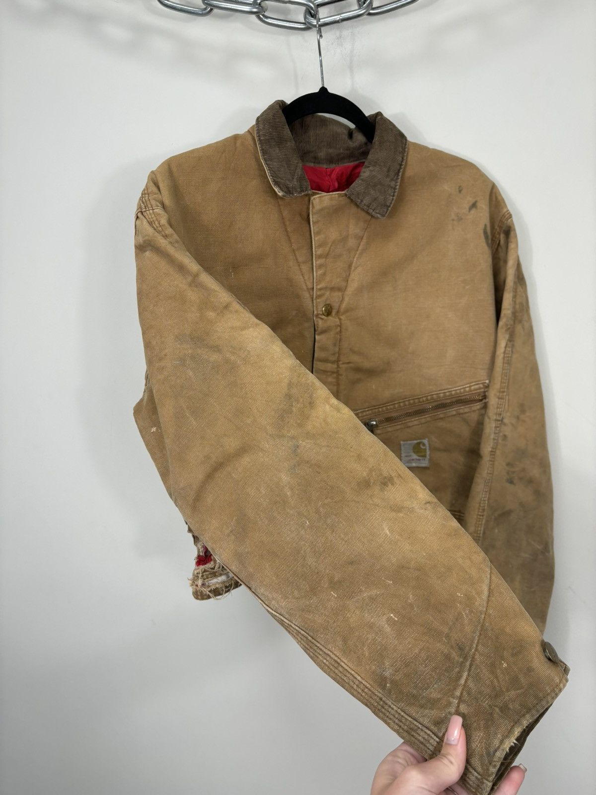 Carhartt Vintage Carhartt 80s USA Boxy Fit Cropped Detroit Jacket Size US L / EU 52-54 / 3 - 10 Thumbnail