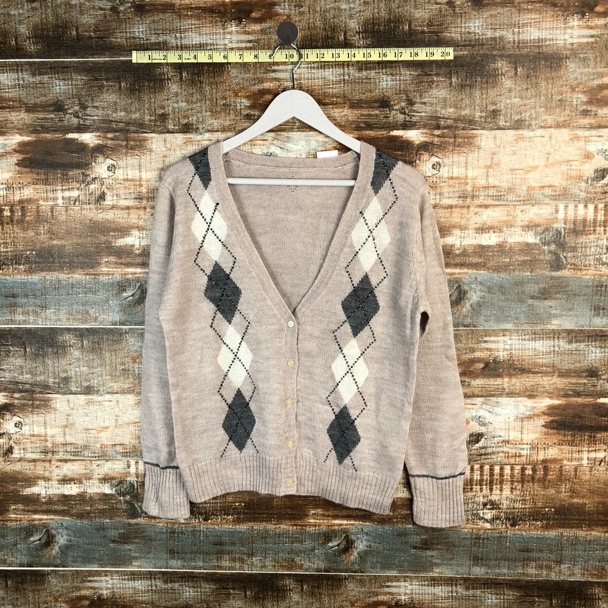Jeansis Brown Cardigan Knitwear #A1261