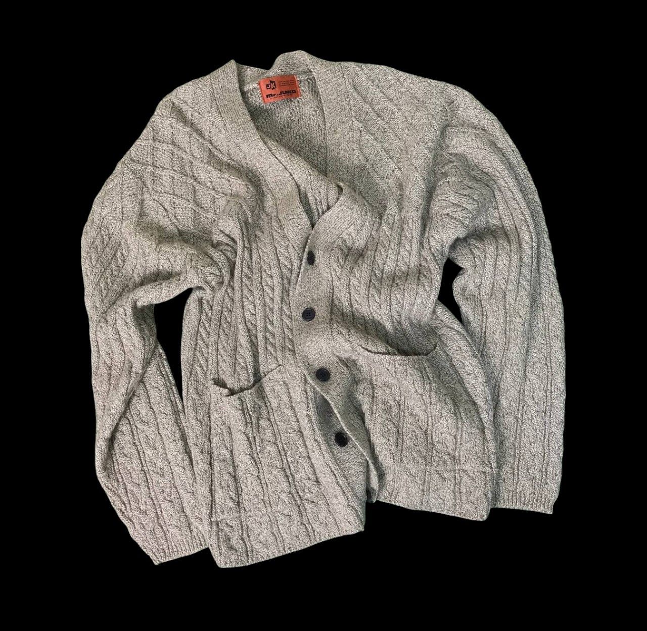 Japanese Brand VINTAGE MR.JUNKO KONSHINO FOR MEN JAPAN KNITWEAR CARDIGAN M Size US M / EU 48-50 / 2 - 1 Thumbnail