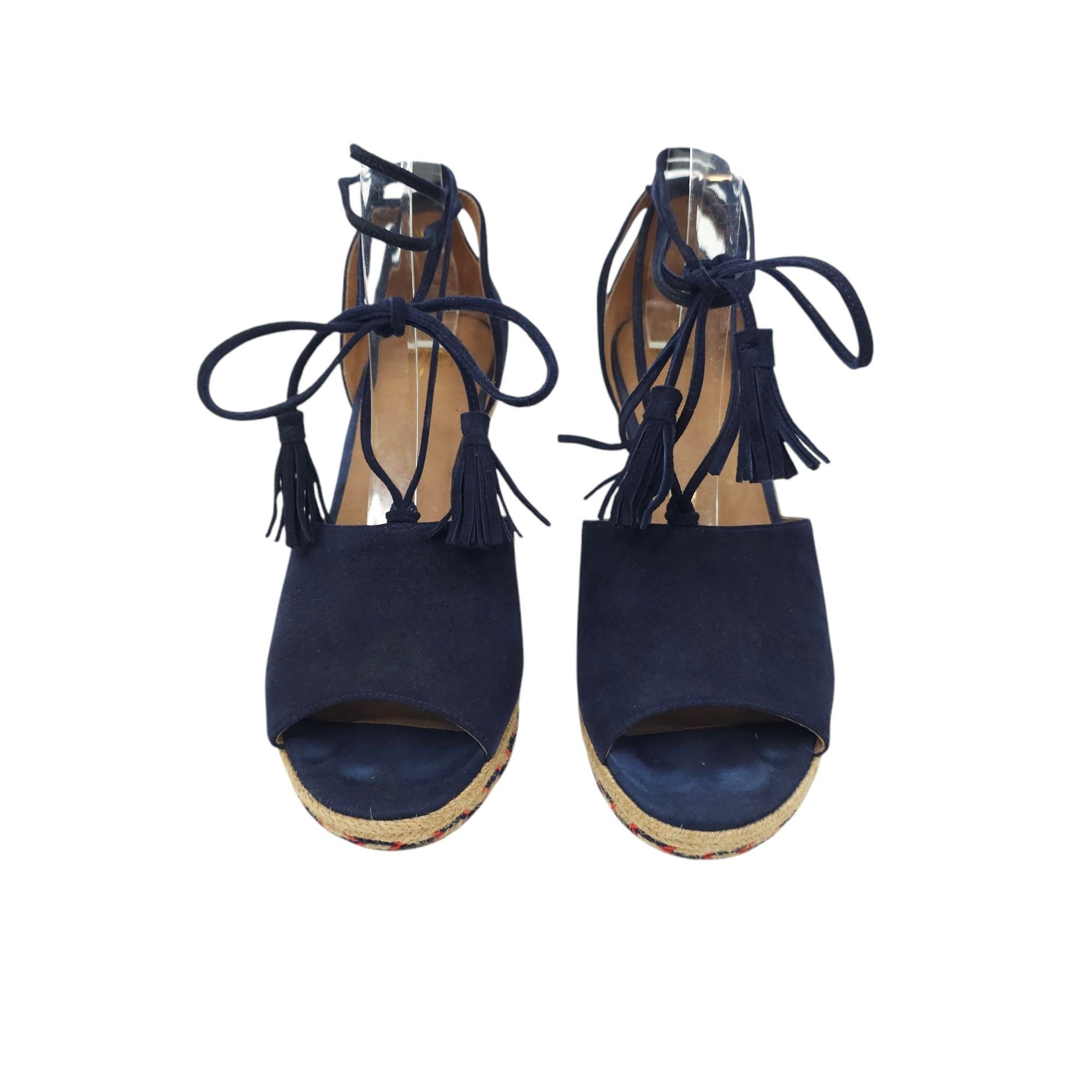 Other Cabi Isla Espadrille Wedge Sandals Womens 8 M Ankle Wrap Size US 8 / IT 38 - 11 Thumbnail