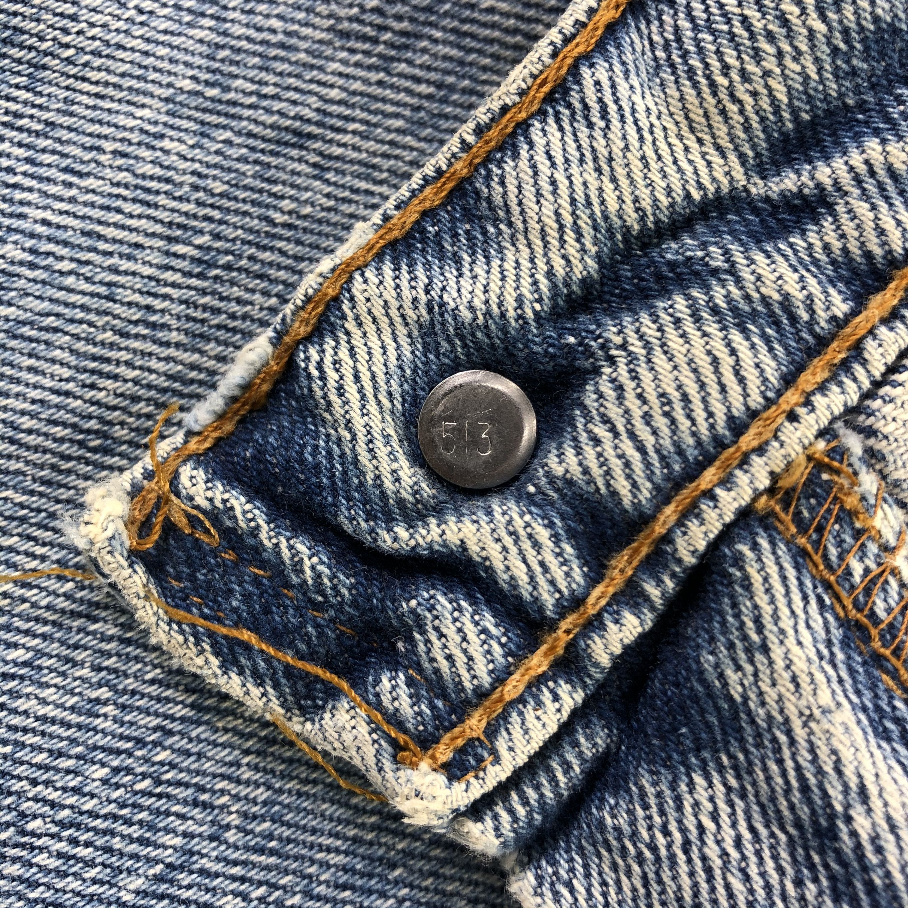 Levi's Vintage 90s Levi's 560 Jeans Medium Blue Denim KJ1387 Size US 34 / EU 50 - 9 Thumbnail