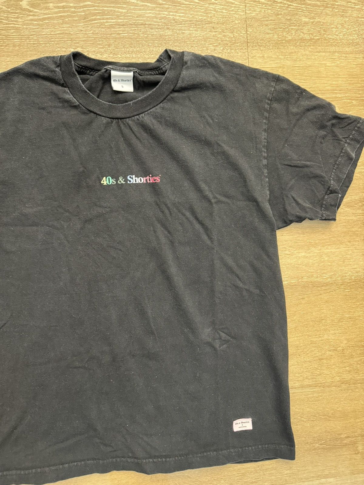 40's & Shorties 40s & Shorties Technicolor Logo Embroidered Tee Size US L / EU 52-54 / 3 - 6 Thumbnail
