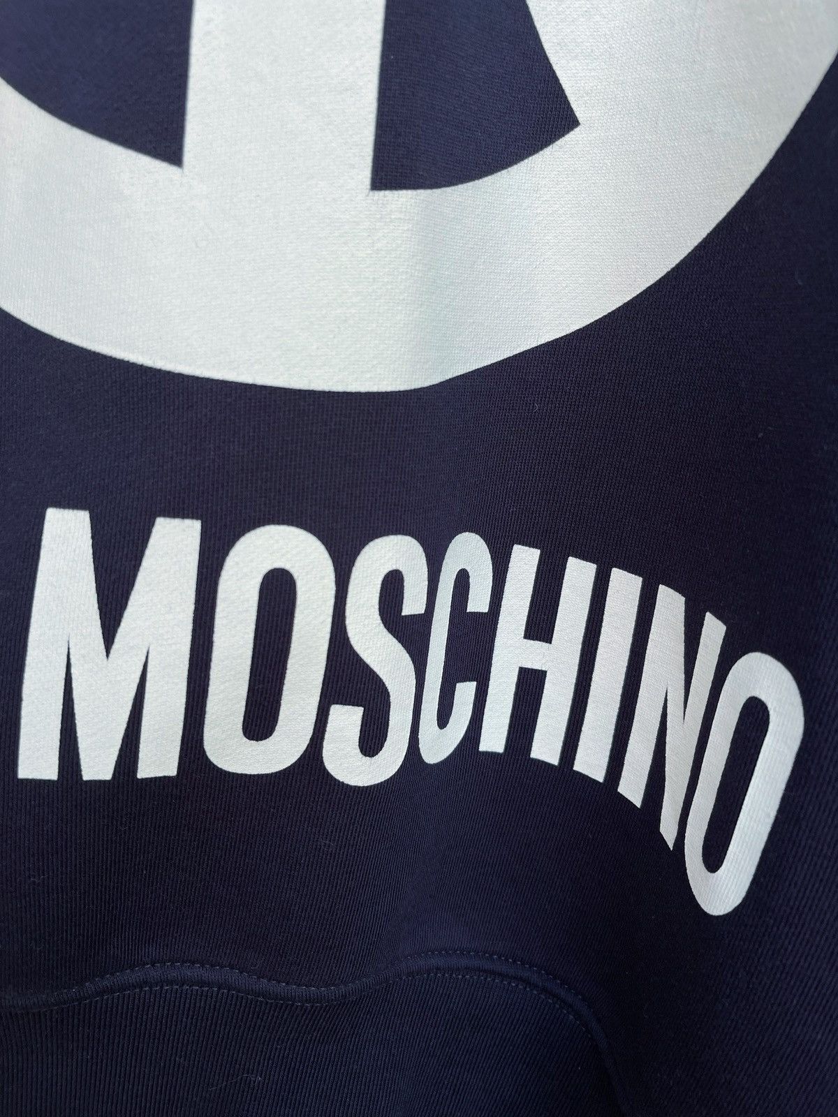 Moschino Love Moschino Peace Logo Sweatshirt Navy Blue Size M 100% Size US M / EU 48-50 / 2 - 6 Thumbnail