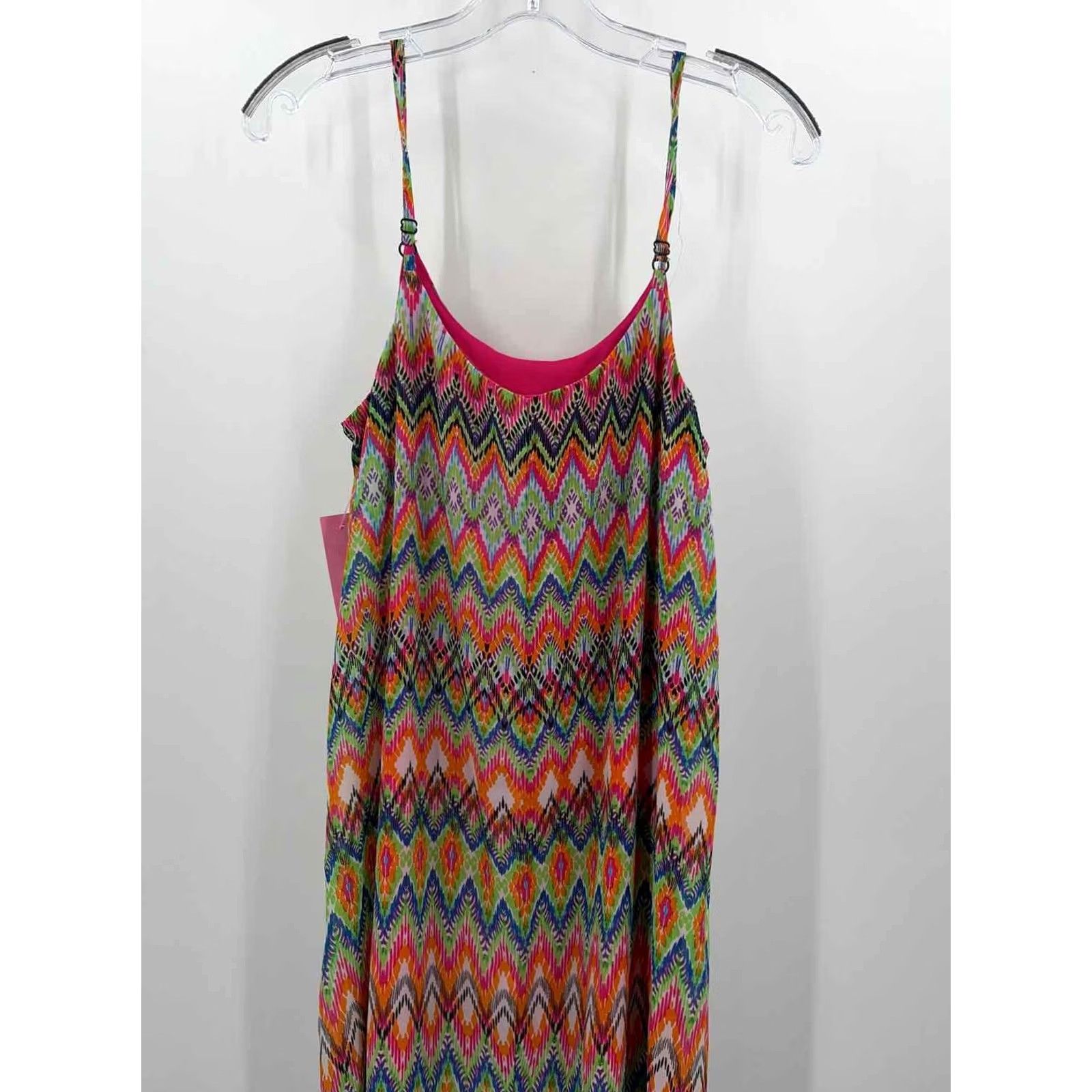 Vintage Tacera Green Maxi Sleeveless Dress Small, Pre-Owned, Regular Size Size S / US 4 / IT 40 - 3 Thumbnail