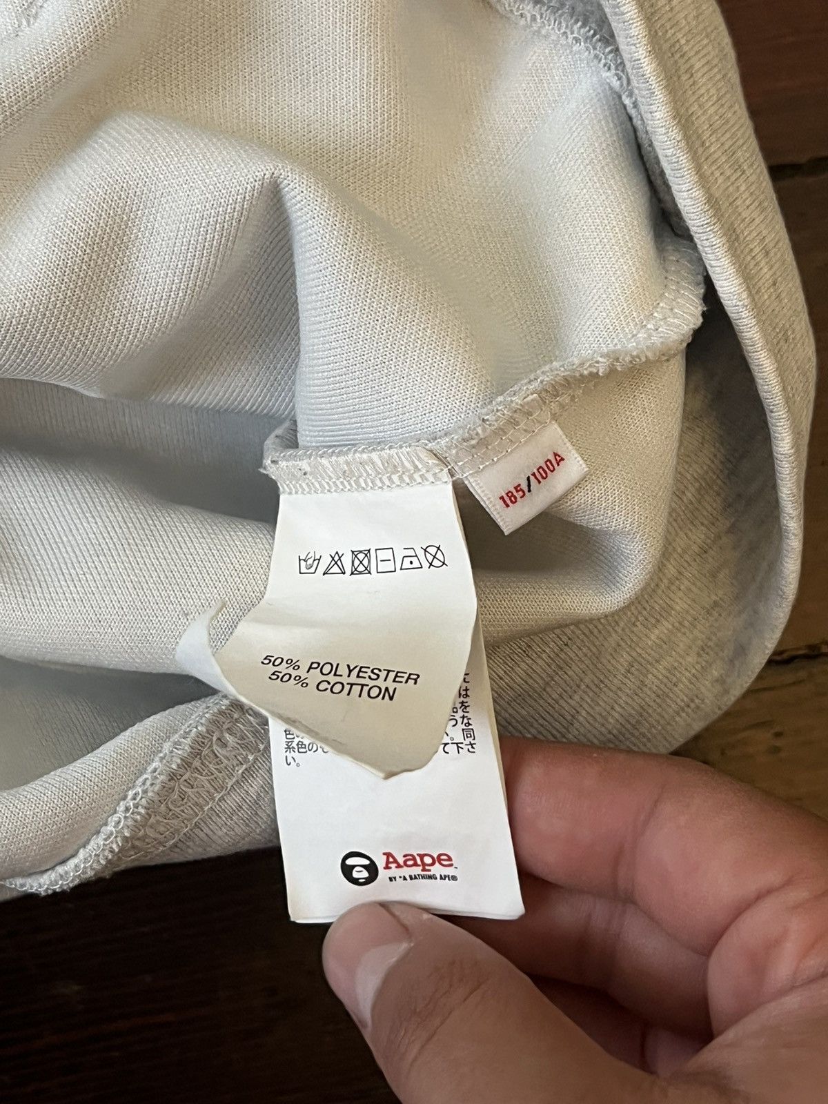 Aape AAPE BY *A Bathing APE Moon face logo Hoodie Size US XL / EU 56 / 4 - 9 Thumbnail
