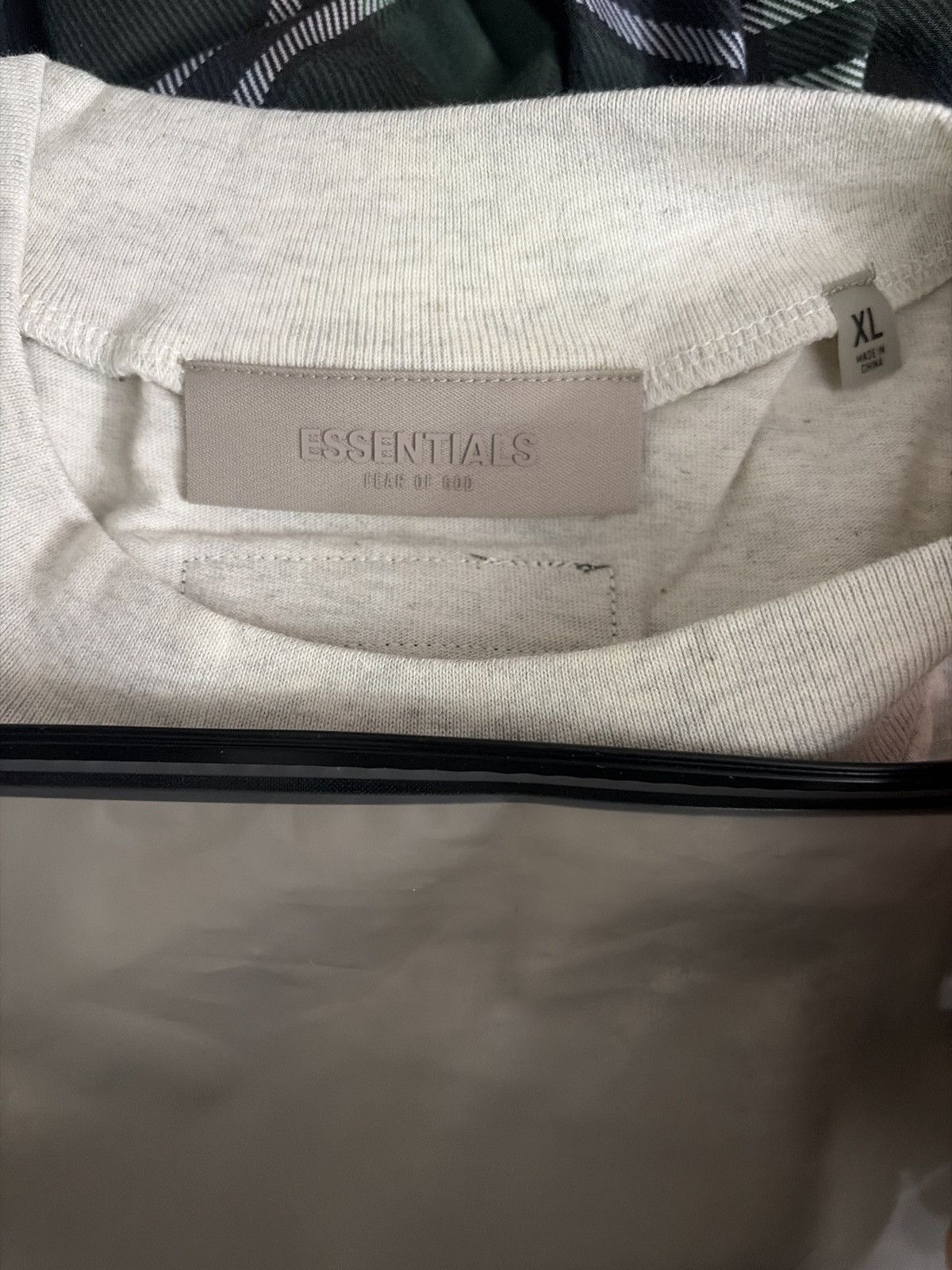 Essentials Fear of God Essentials Tee 'Light Oatmeal' | Men's Size XL Size US XL / EU 56 / 4 - 3 Thumbnail