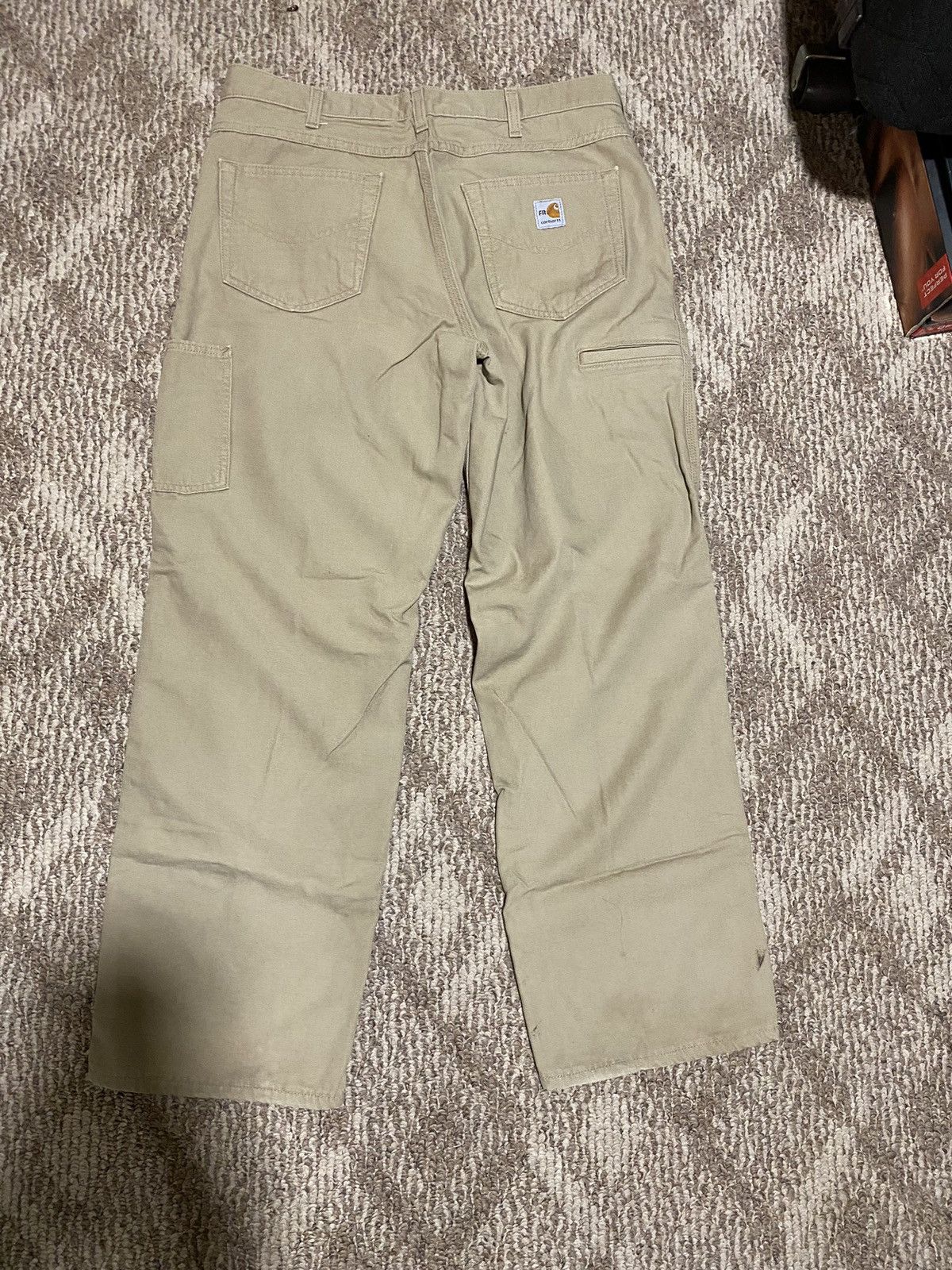 Carhartt Carhart Khaki Pants Size US 33 - 3 Thumbnail