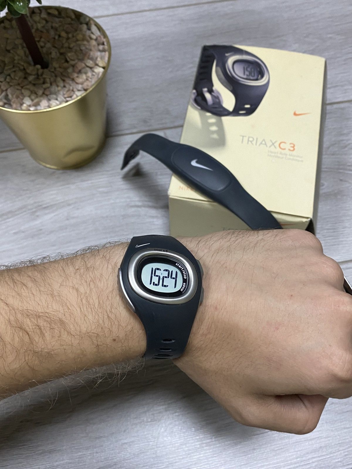 Nike Nike triax C3 vintage led electronic watches heart rate box Size ONE SIZE - 2 Thumbnail