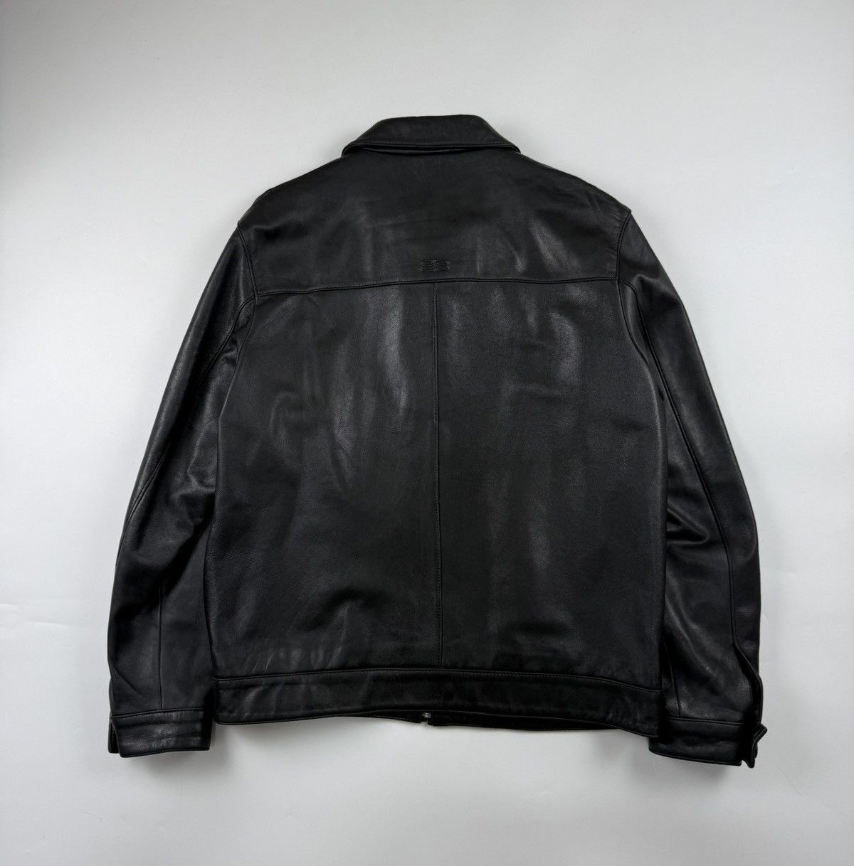 Balenciaga Vintage Balenciaga Lamb Leather Zip Up Jacket Size US L / EU 52-54 / 3 - 2 Thumbnail