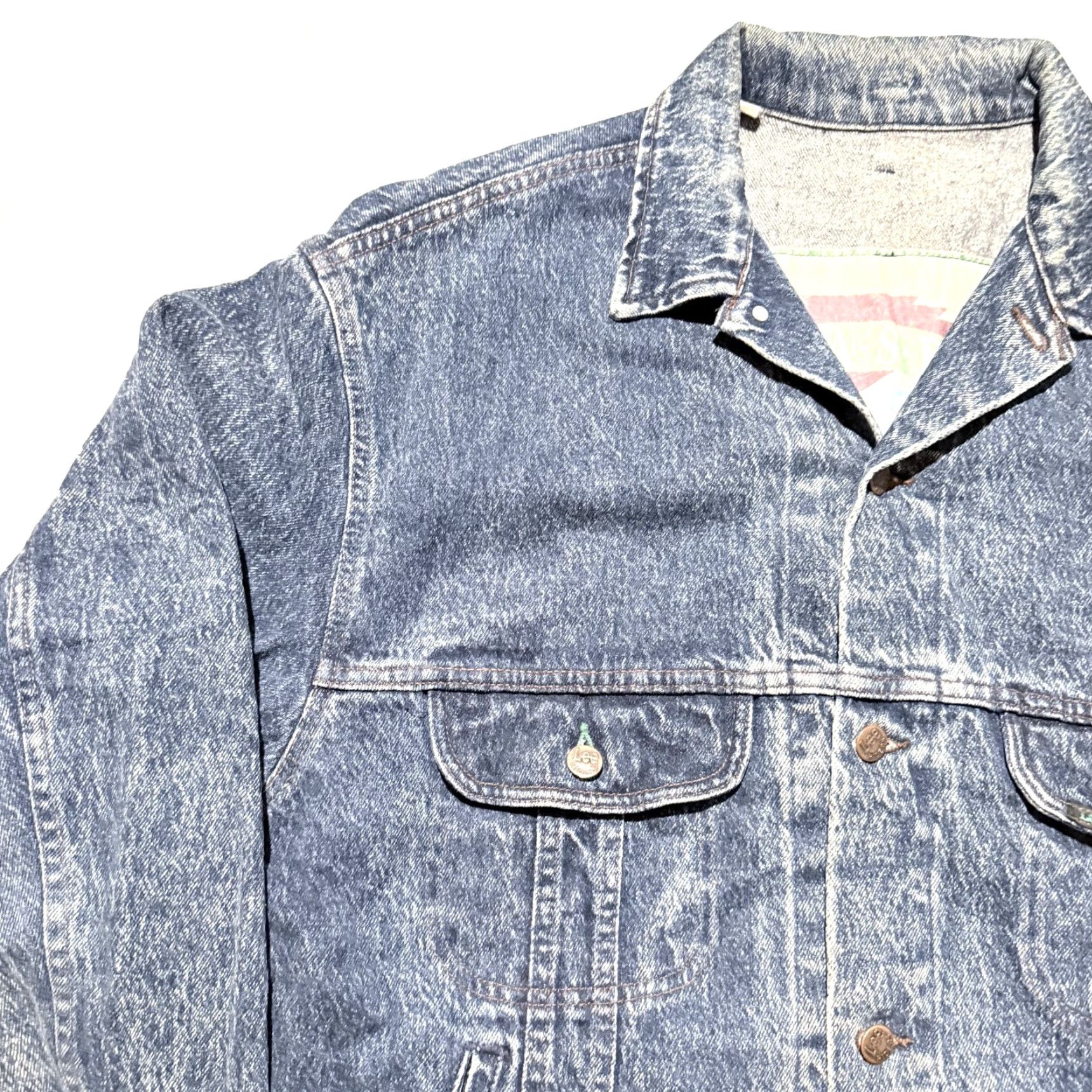Lee VINTAGE Lee Jackets Trucker Jacket Men Blue XS? No, size L. Size US L / EU 52-54 / 3 - 4 Thumbnail