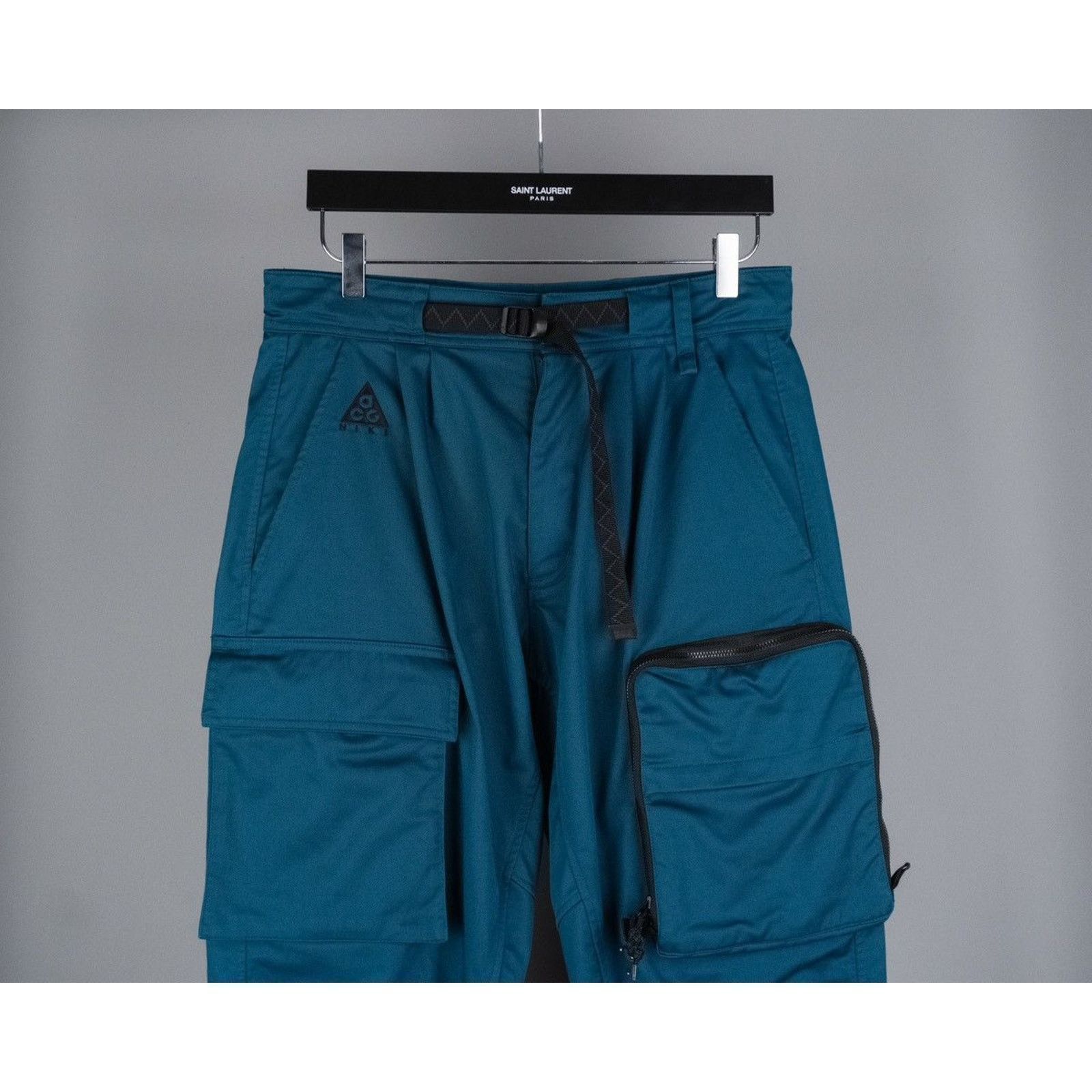 Nike ACG Rare nike acg 2019 multipocket ninja blue woven pants Size US 30 / EU 46 - 2 Thumbnail