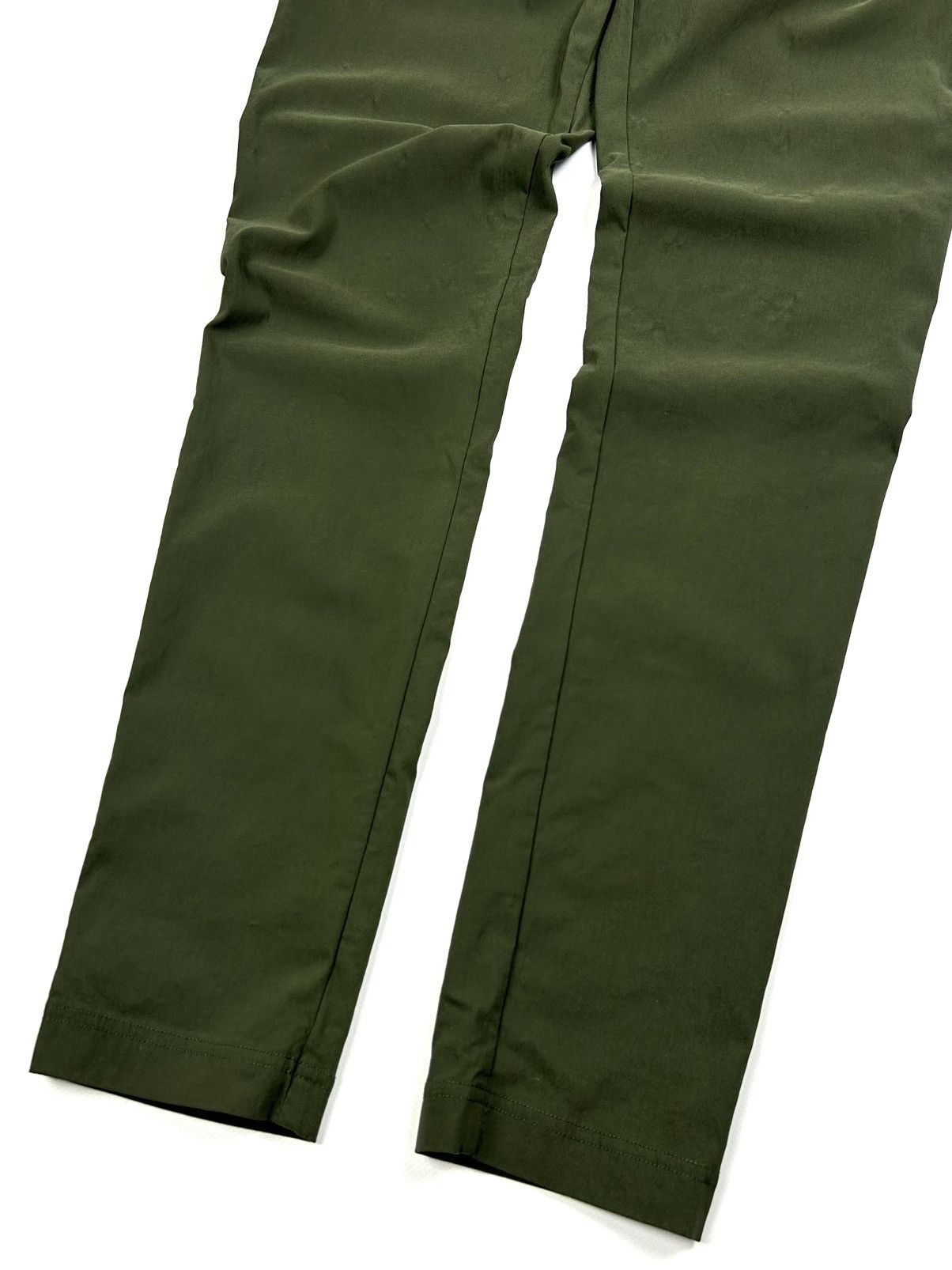 Rundholz Rundholz Avantgarde Olive Elastic Pants Green Leggings S Size 27" / US 4 / IT 40 - 5 Thumbnail