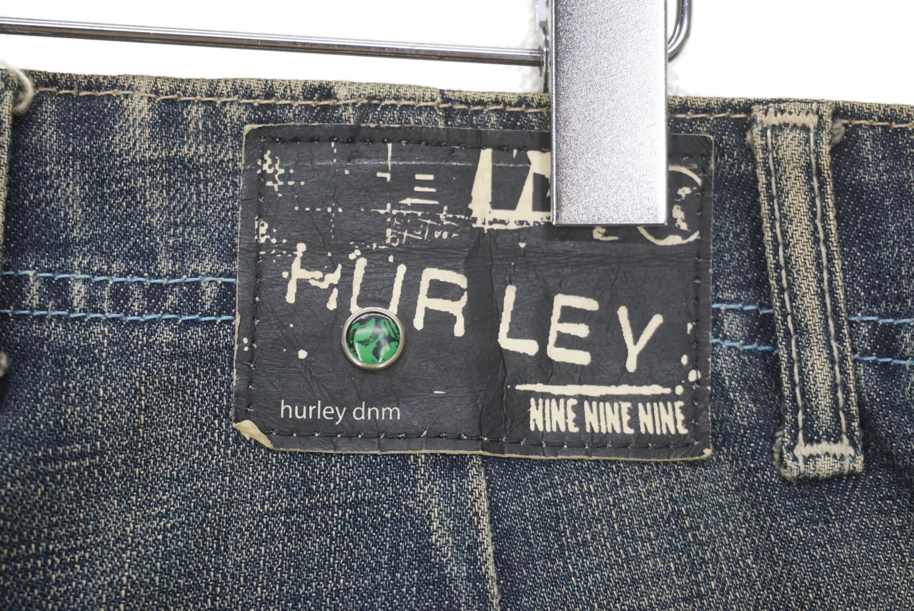 Hurley Baggy Jeans fits W38 L32.5 Y2K Hip Hop Skateboards Denim Size US 36 / EU 52 - 9 Thumbnail