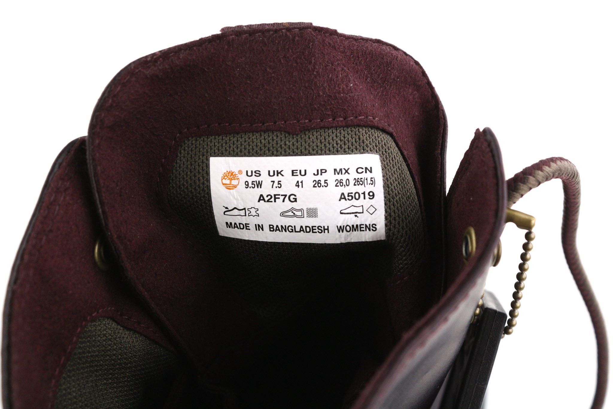 Timberland A2F7G UK7/7.5 Dark Leather Mid Top Lace Shoes 82398 Size US 9.5 / IT 39.5 - 12 Thumbnail