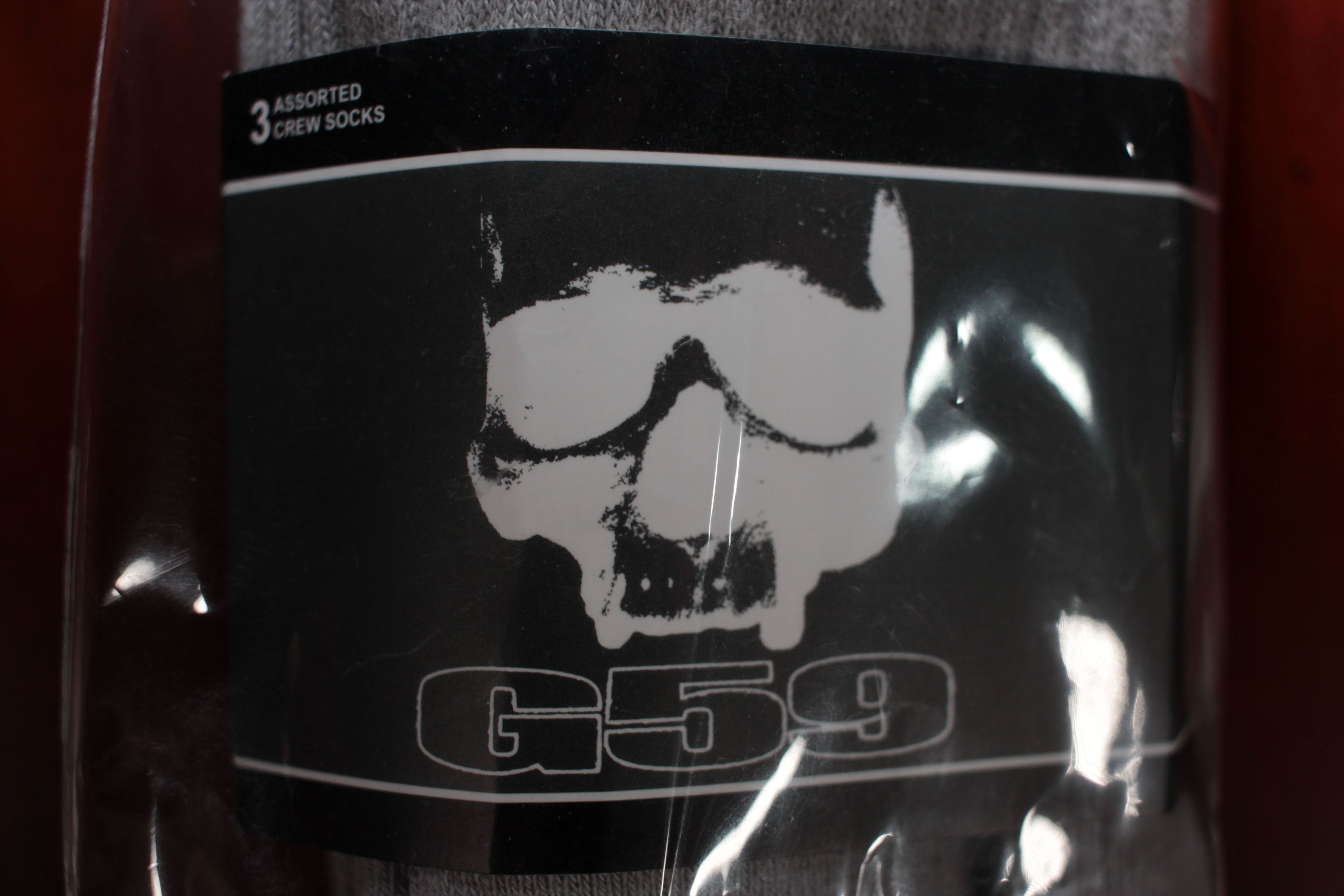 G59 Records G59 RECORDS / $UICIDEBOY$ - G59 EMBROIDERED LOGO Socks 3pk Size ONE SIZE - 7 Thumbnail