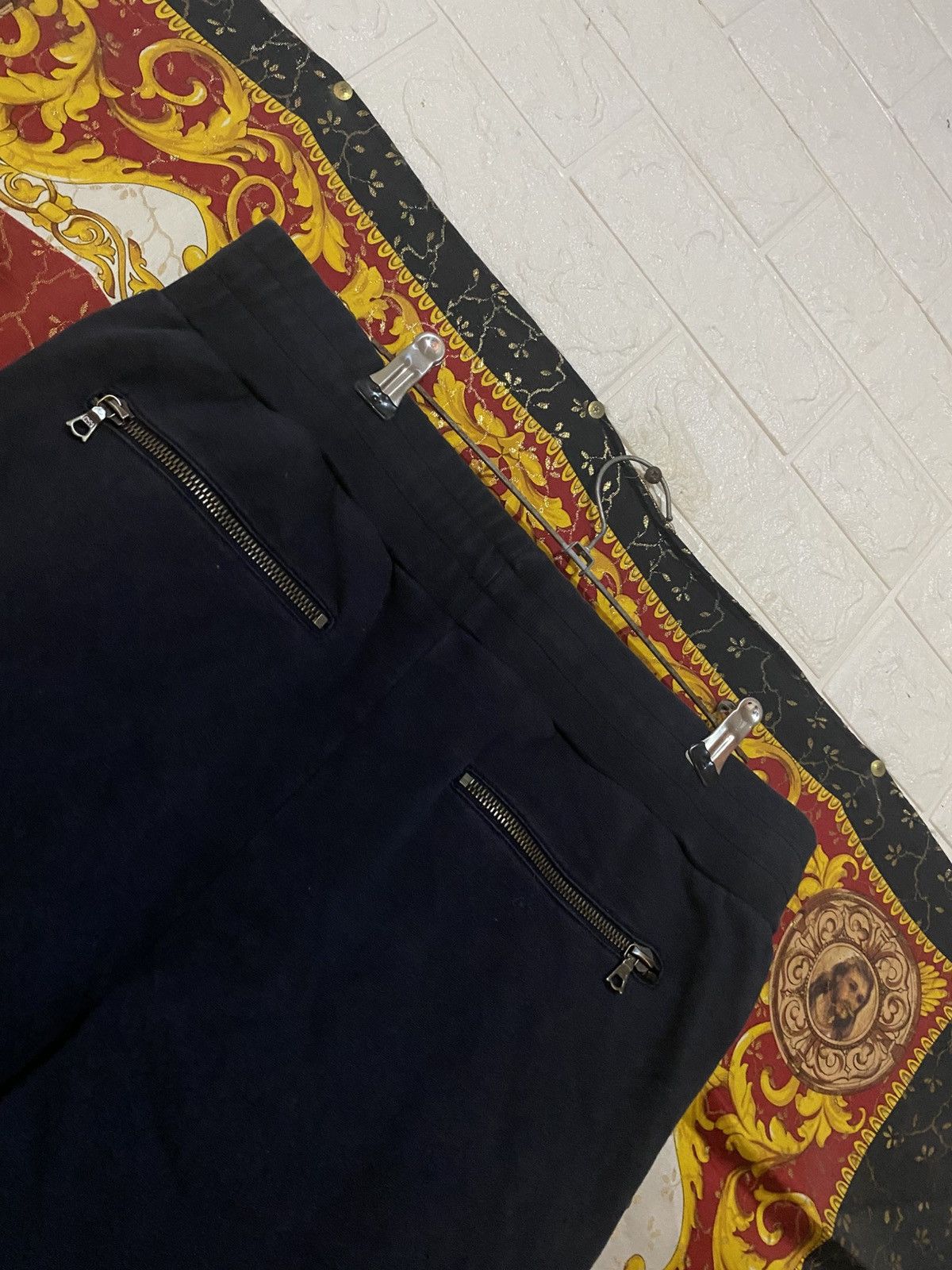 Dries Van Noten Dries Van Noten Jersey Zipper Sweatpants Size US 34 / EU 50 - 4 Thumbnail
