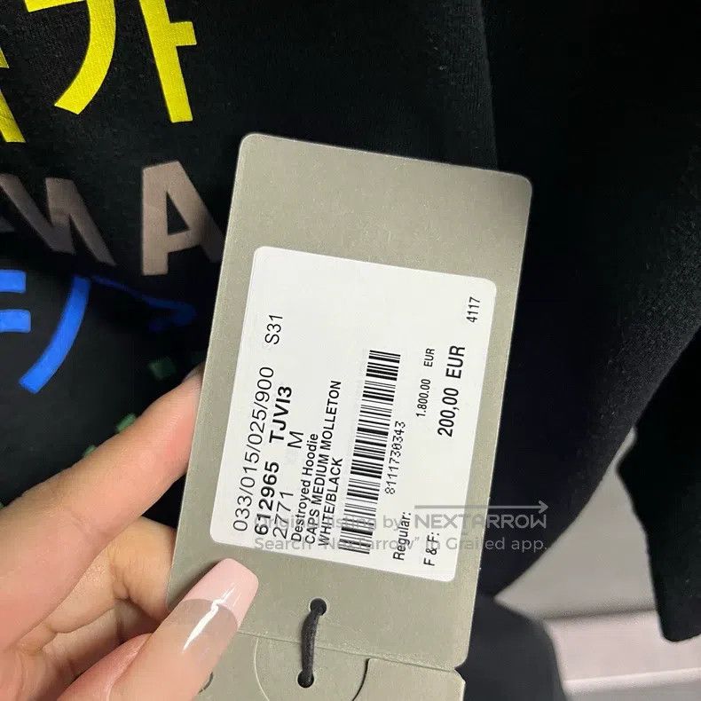 Balenciaga Balenciaga Black multilingual print short-sleeve crew neck Size US M / EU 48-50 / 2 - 5 Thumbnail