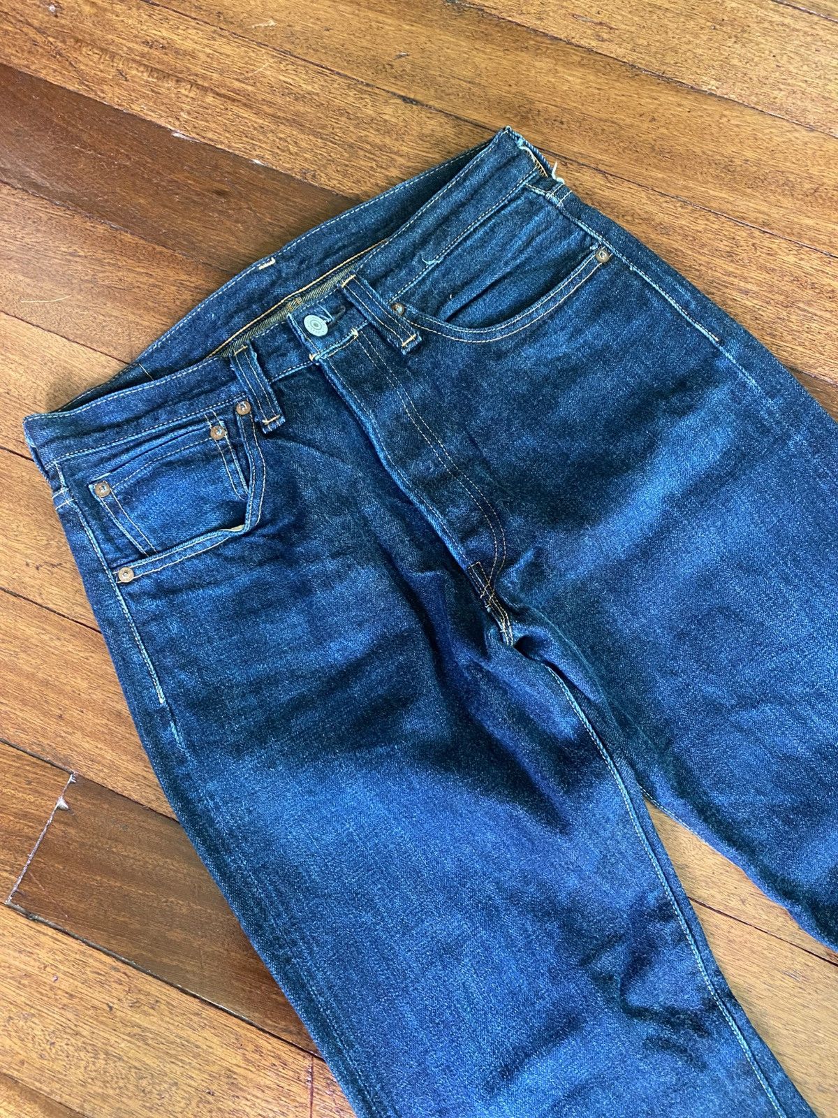 Levi's Levi’s 1947 501xx Japan Repro Selvedge Big E Denim Pants Size US 29 - 4 Thumbnail
