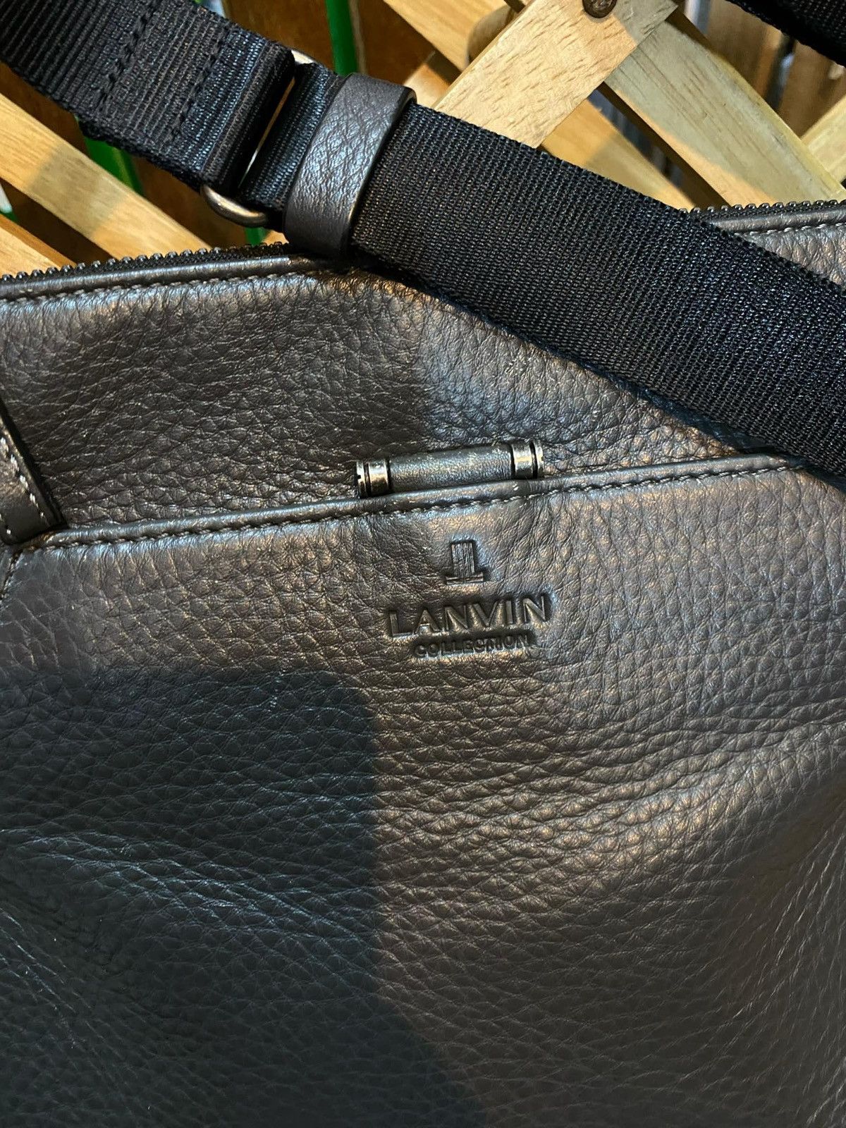 Lanvin Larvin Shoulder Bag Crossbody Bag Size ONE SIZE - 13 Thumbnail
