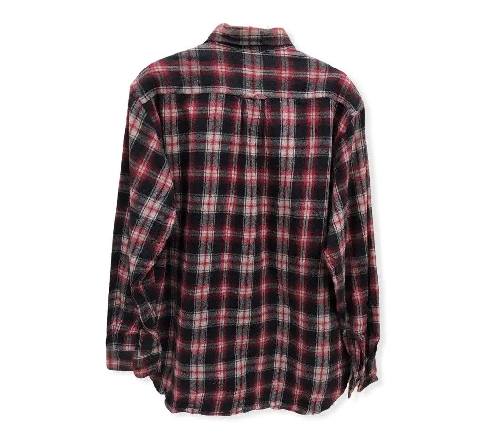 Flannel × Vintage Vintage Time Shifter Plaid Tartan Flannel Shirt 👕 Size US L / EU 52-54 / 3 - 4 Thumbnail