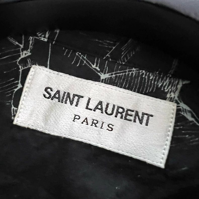 Saint Laurent Paris Saint Laurent Paris size 38 Skull Party Print Short Sleeve Size US M / EU 48-50 / 2 - 3 Thumbnail
