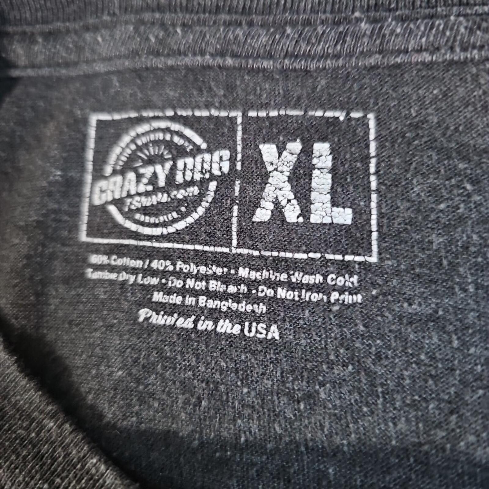Other Crazy Dog XL "I HATE PEOPLE" Tshirt Size US XL / EU 56 / 4 - 4 Thumbnail