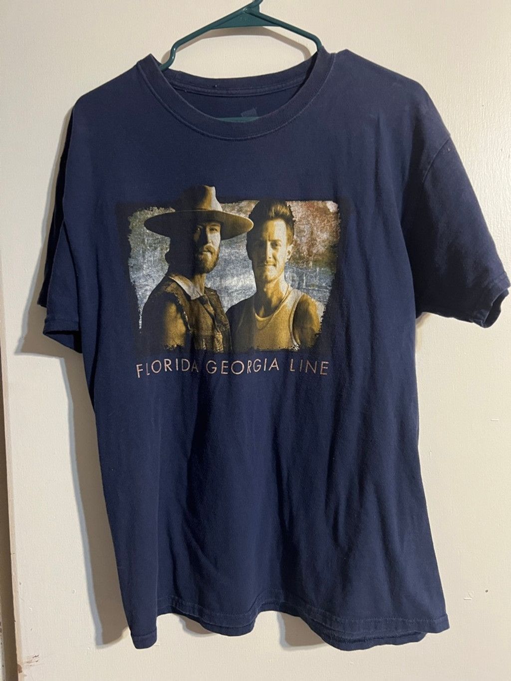Hanes Men's Hanes Florida Georgia Line Navy Short Sleeve Tee L Size US L / EU 52-54 / 3 - 1 Thumbnail