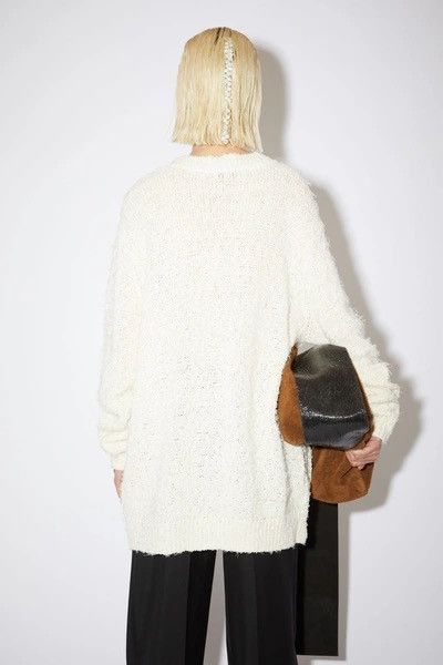 Acne Studios Acne Studios AW 20 white knit sweater v-neck Kurt Size US M / EU 48-50 / 2 - 10 Thumbnail
