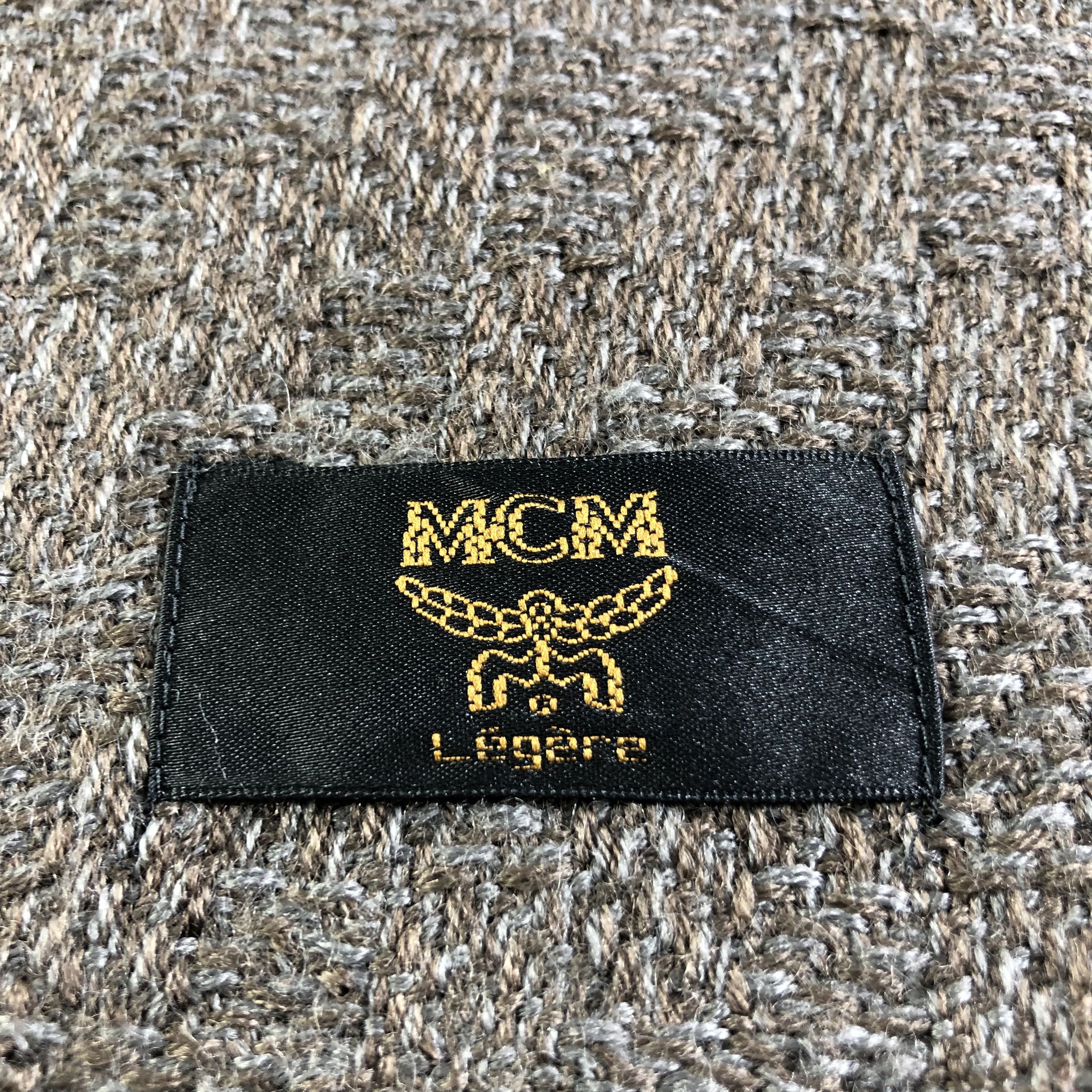 MCM MCM Wool Scarf Muffler V1909 Size ONE SIZE - 5 Thumbnail