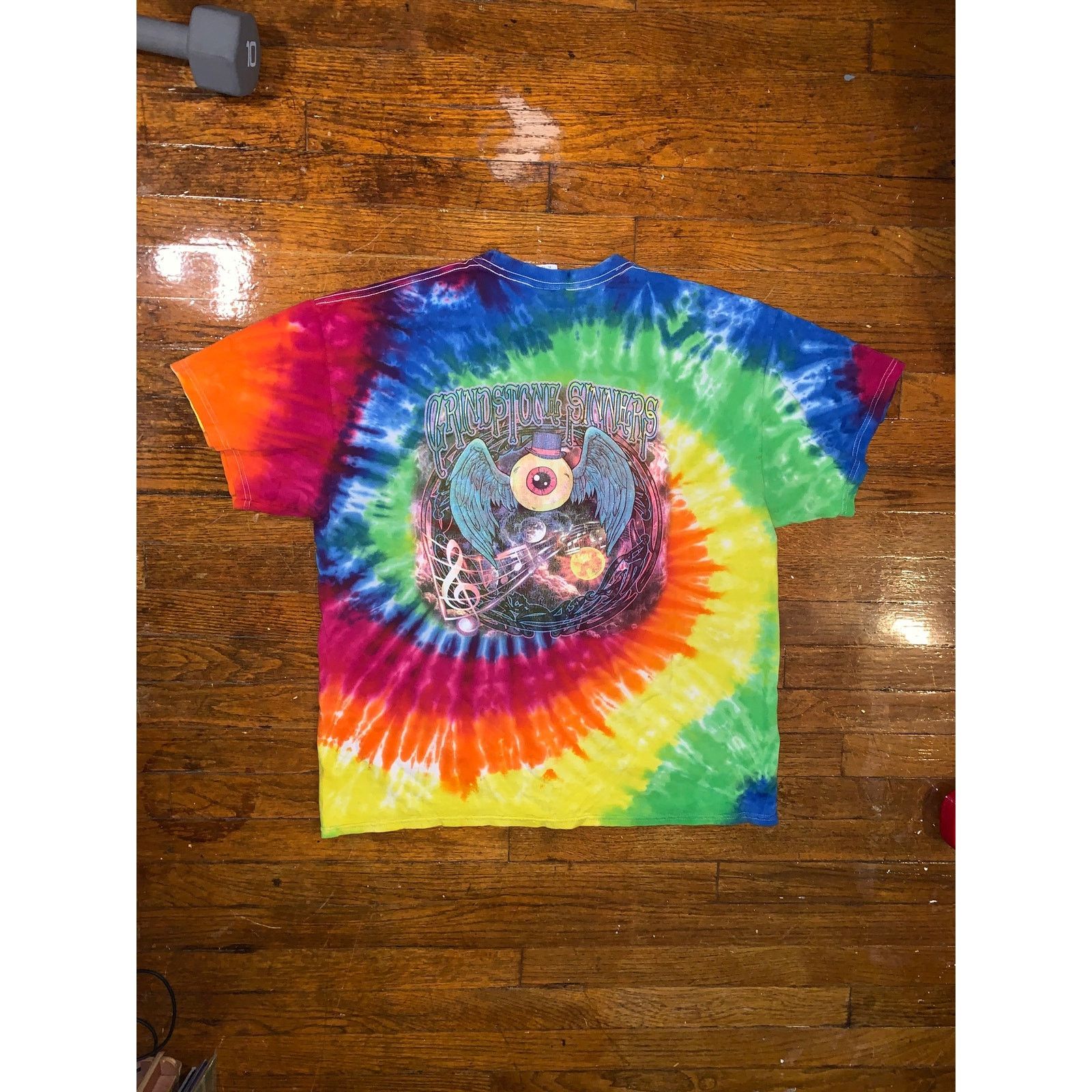 Other Grindstone Sinners Tie Dye T Shirt Eyeball Psychedelic XL Size US XL / EU 56 / 4 - 4 Thumbnail