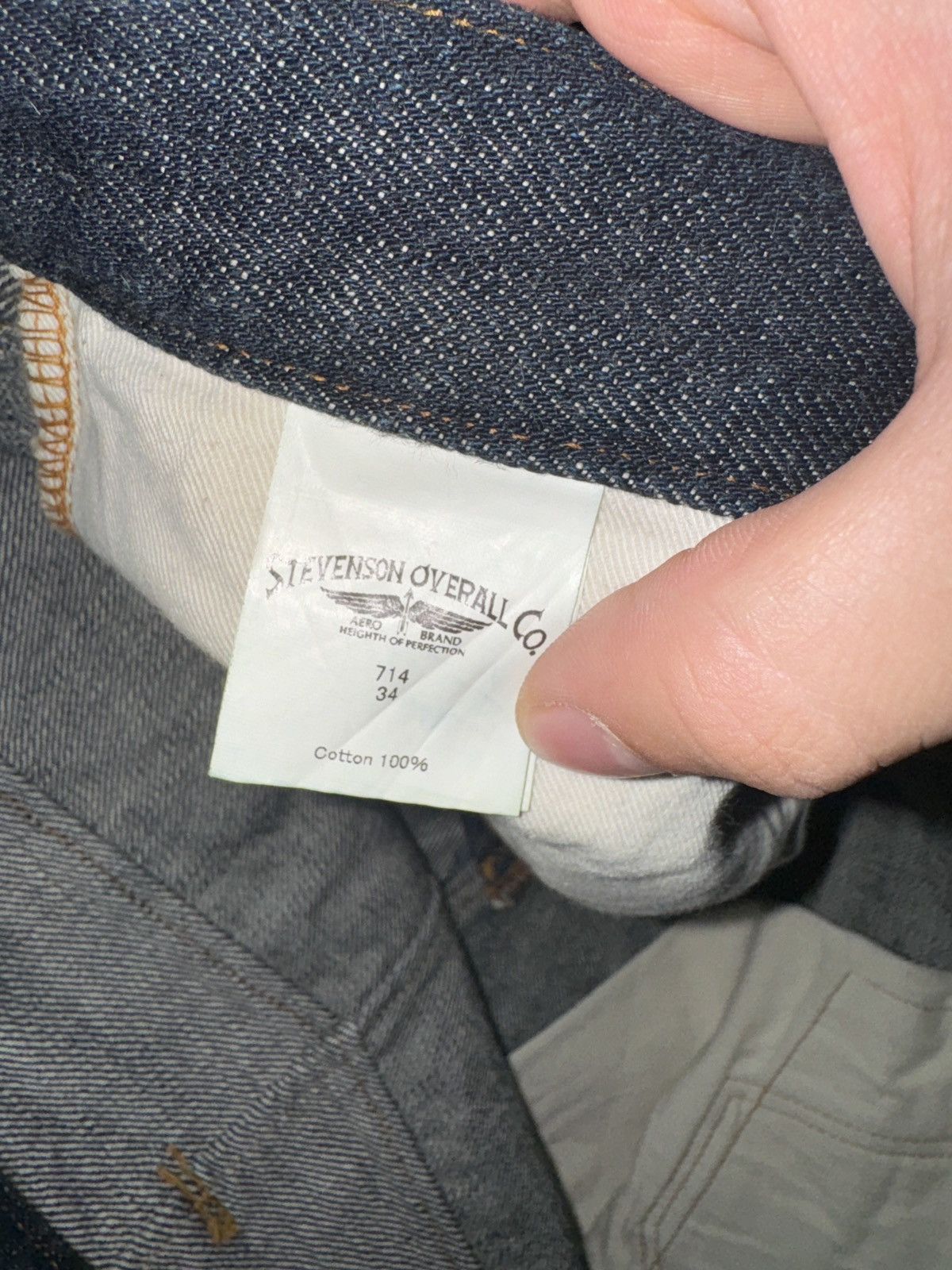 Japanese Brand × Stevenson Overall Co. Stevenson overall co. Denim jeans 714 Size US 34 / EU 50 - 7 Thumbnail
