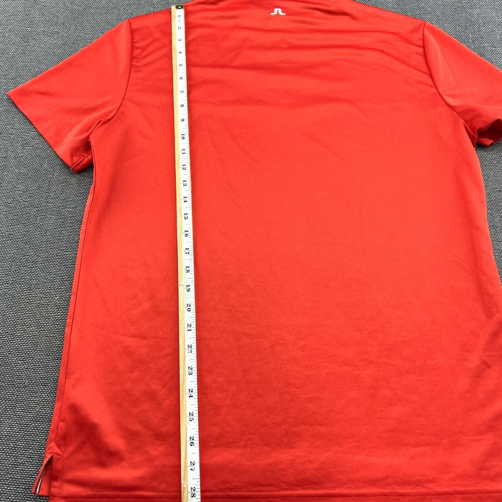 J.Lindeberg J. Lindeberg Hunter Fieldsensor 2.0 Jersey Mens Polo Shirt Large Golf Red Shirt Mens Polo Red Polo Shirt Size US L / EU 52-54 / 3 - 7 Thumbnail