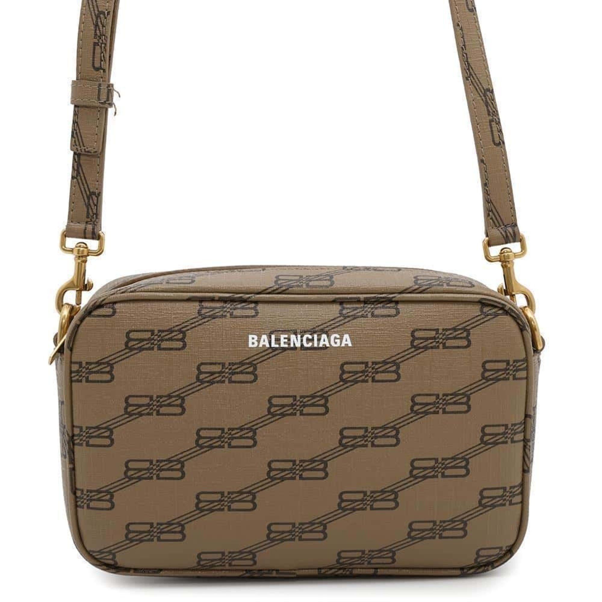 Balenciaga Shoulder Bag Bb Monogram Camera 702701 Balenciaga Bags in Brown, Women's