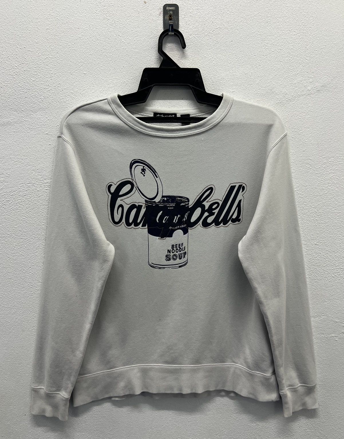 Andy Warhol VINTAGE ANDY WARHOL CAMPBELLS SWEATSHIRT Size US S / EU 44-46 / 1 - 1 Thumbnail