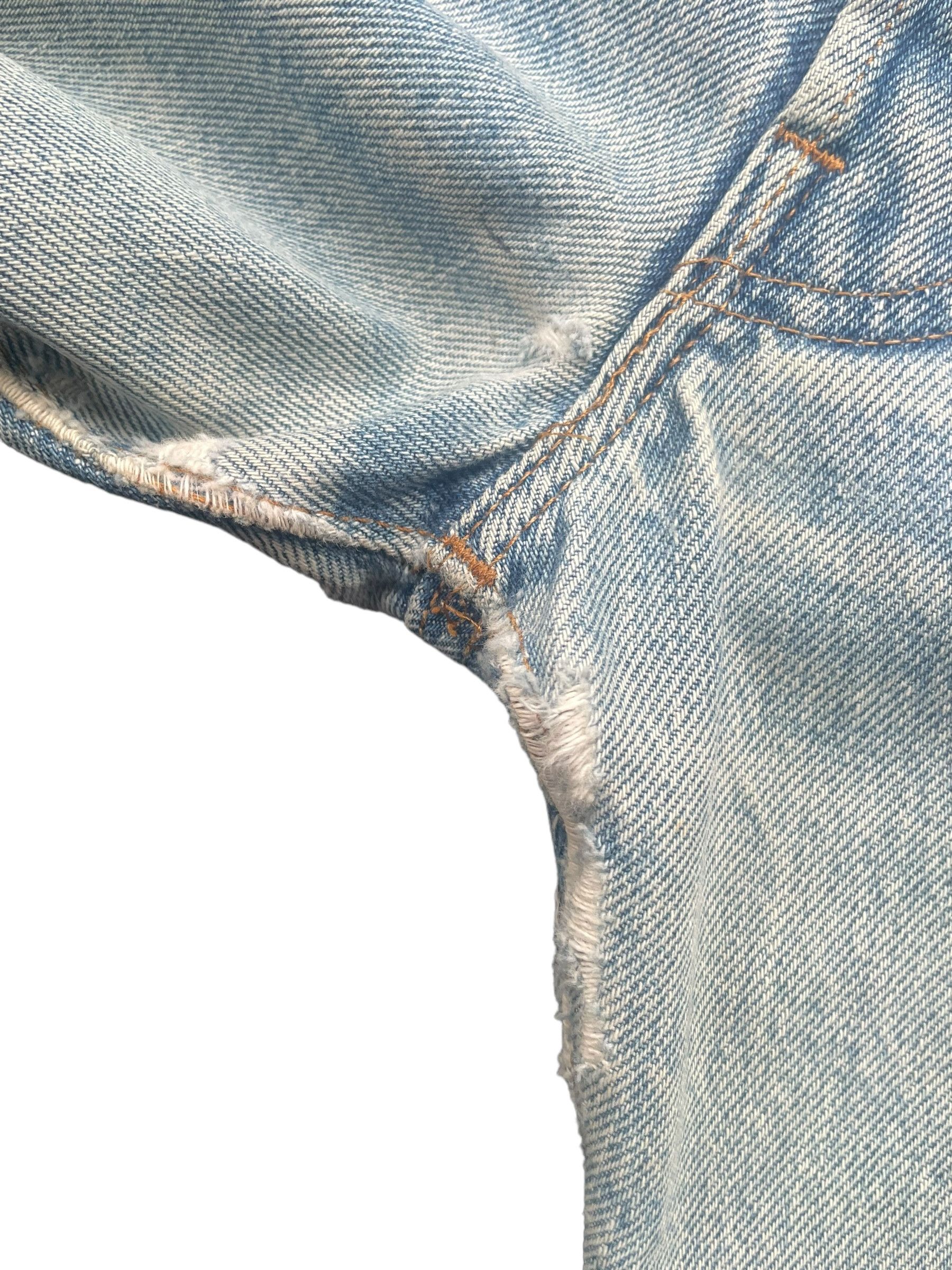 Levi's Vintage 1981 Levis 501 e Redline Denim Size US 32 / EU 48 - 3 Thumbnail
