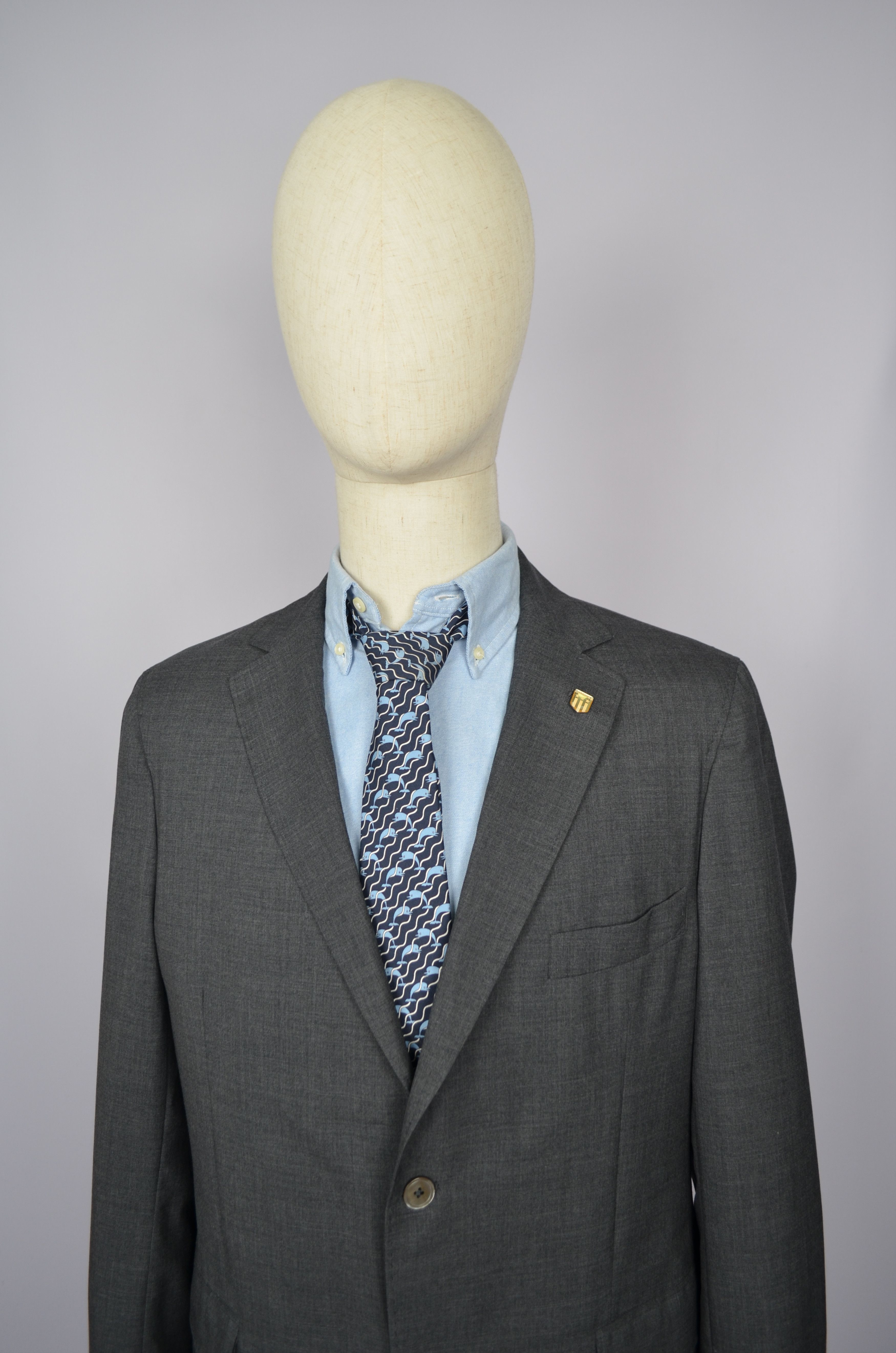 Designer × Gant GANT Wool Classic Blazer Jacket Suede Elbows Size US42 Size 42R - 3 Thumbnail