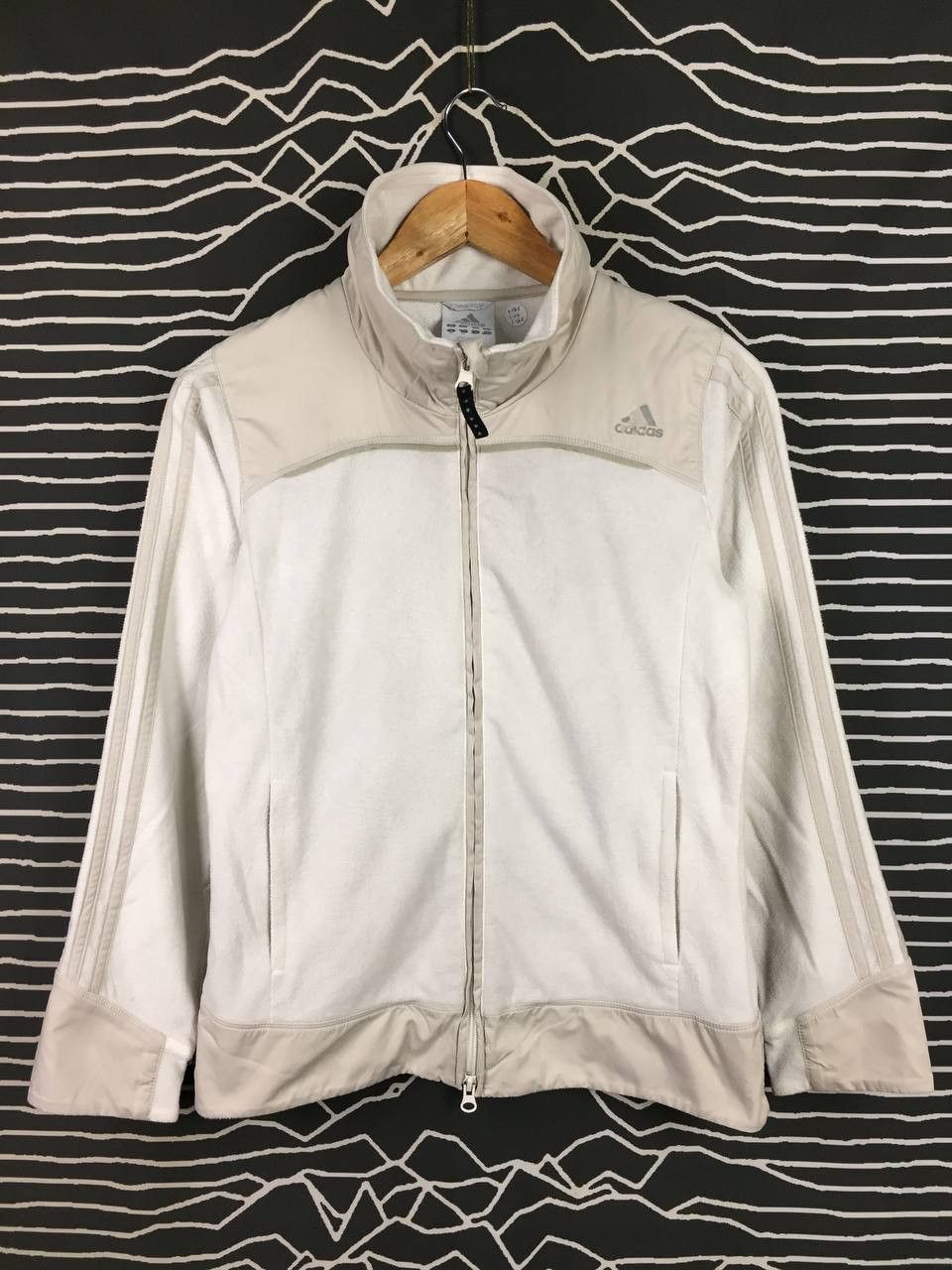 Adidas Adidas Clima365 Climawarm Fleece Full Zip Track Jacket Size L / US 10 / IT 46 - 1 Thumbnail