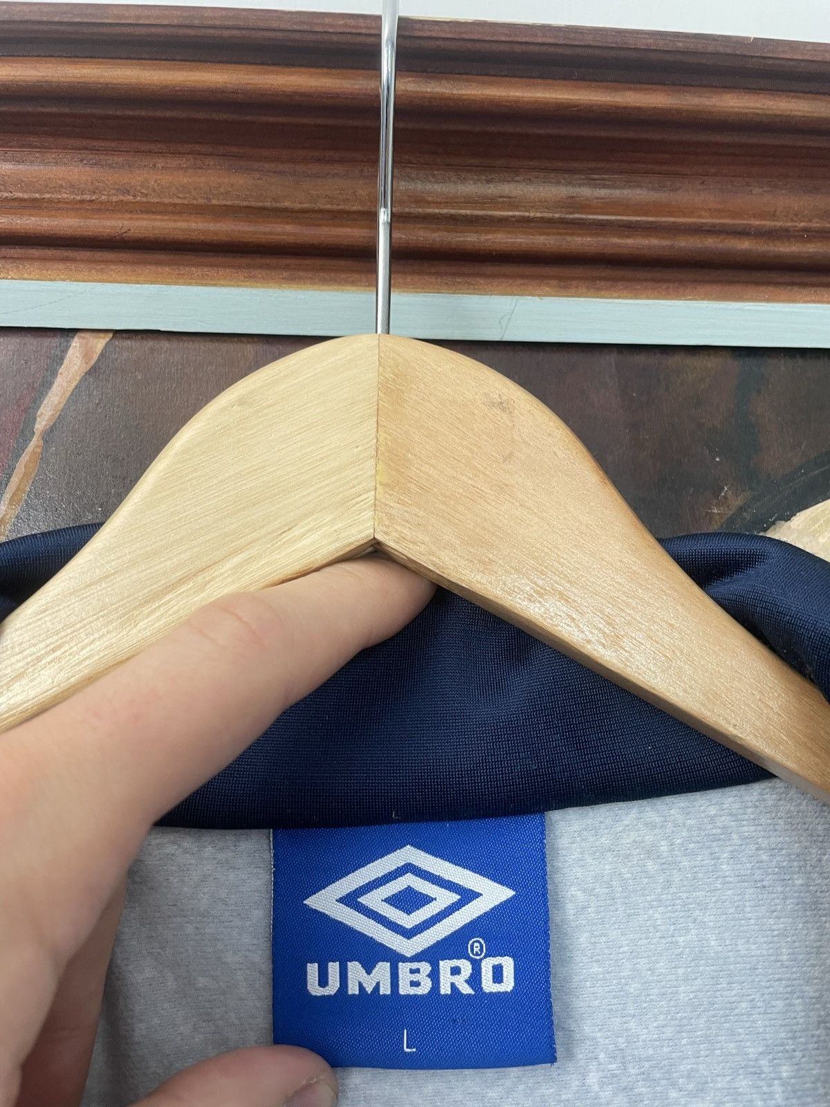 Umbro Vintage 90s Umbro Track Top Zip Rare Casual Hype Size US L / EU 52-54 / 3 - 4 Thumbnail