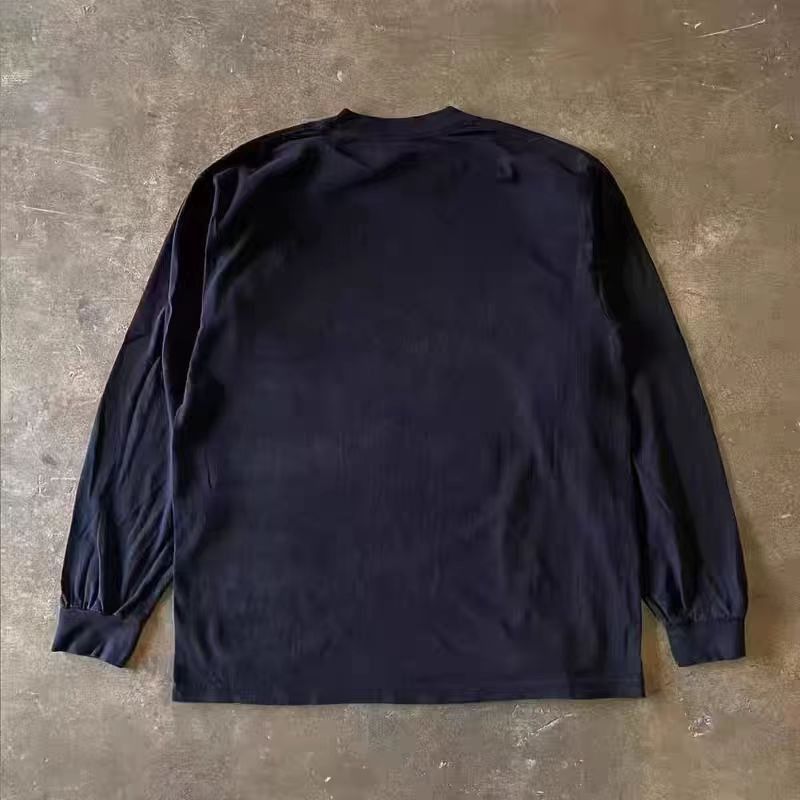 Japanese Brand Black retro cartoon print long-sleeved t-shirt Size US M / EU 48-50 / 2 - 2 Thumbnail