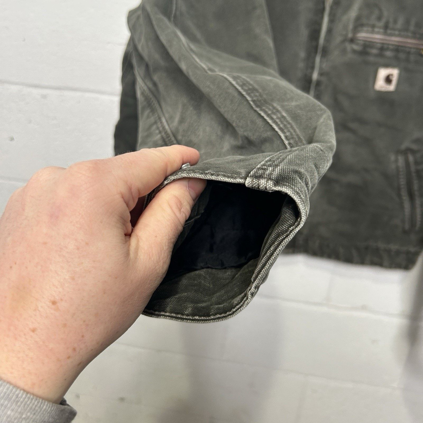 Carhartt Vintage Carhartt Blanket-Lined Detroit Jacket “Moss” J97 Size US L / EU 52-54 / 3 - 12 Thumbnail