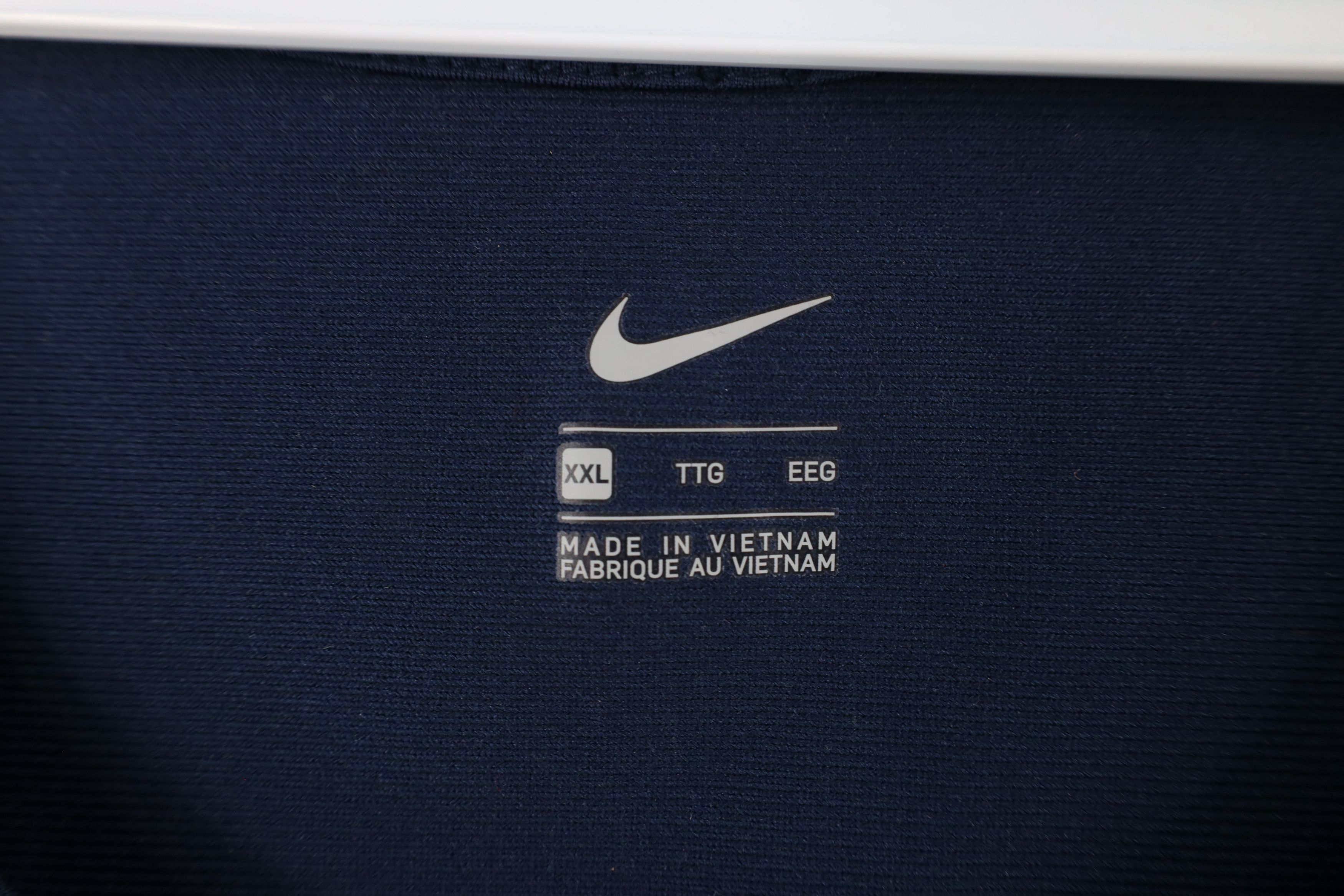 Nike × Vintage Nike Spell Out Mesh University of Michigan Football Jersey Size US XXL / EU 58 / 5 - 6 Thumbnail