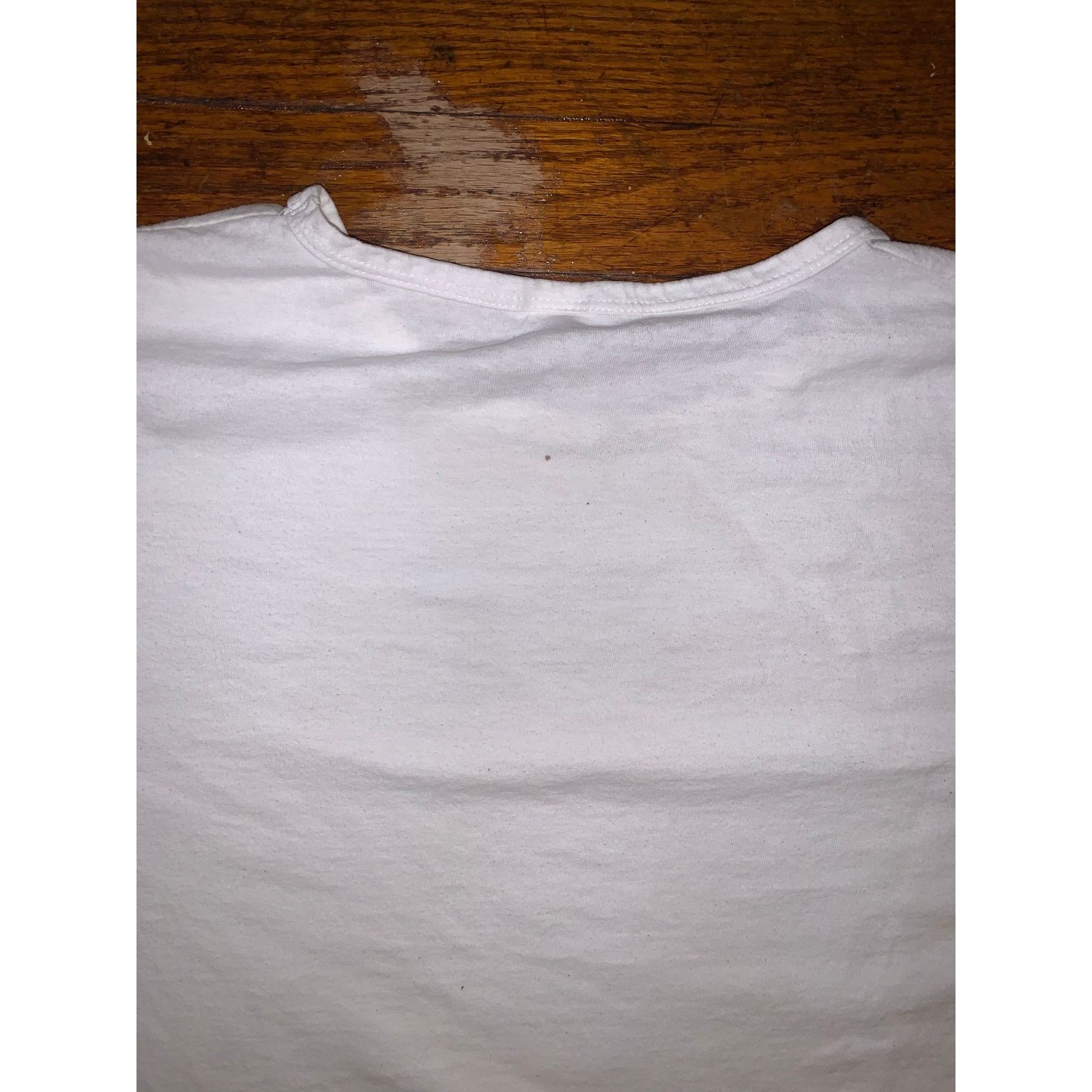 Other × Vintage Cat Rose T Shirt Dress Nightshirt Single Stitch White XL Size ONE SIZE - 4 Thumbnail