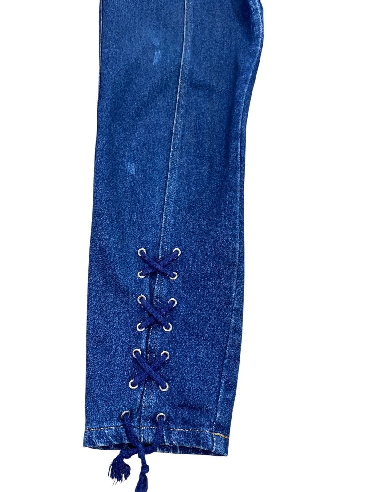 Japanese Brand Japanese Brand Tie Up Arrow Line Style Jeans Size US 26 / EU 42 - 7 Thumbnail