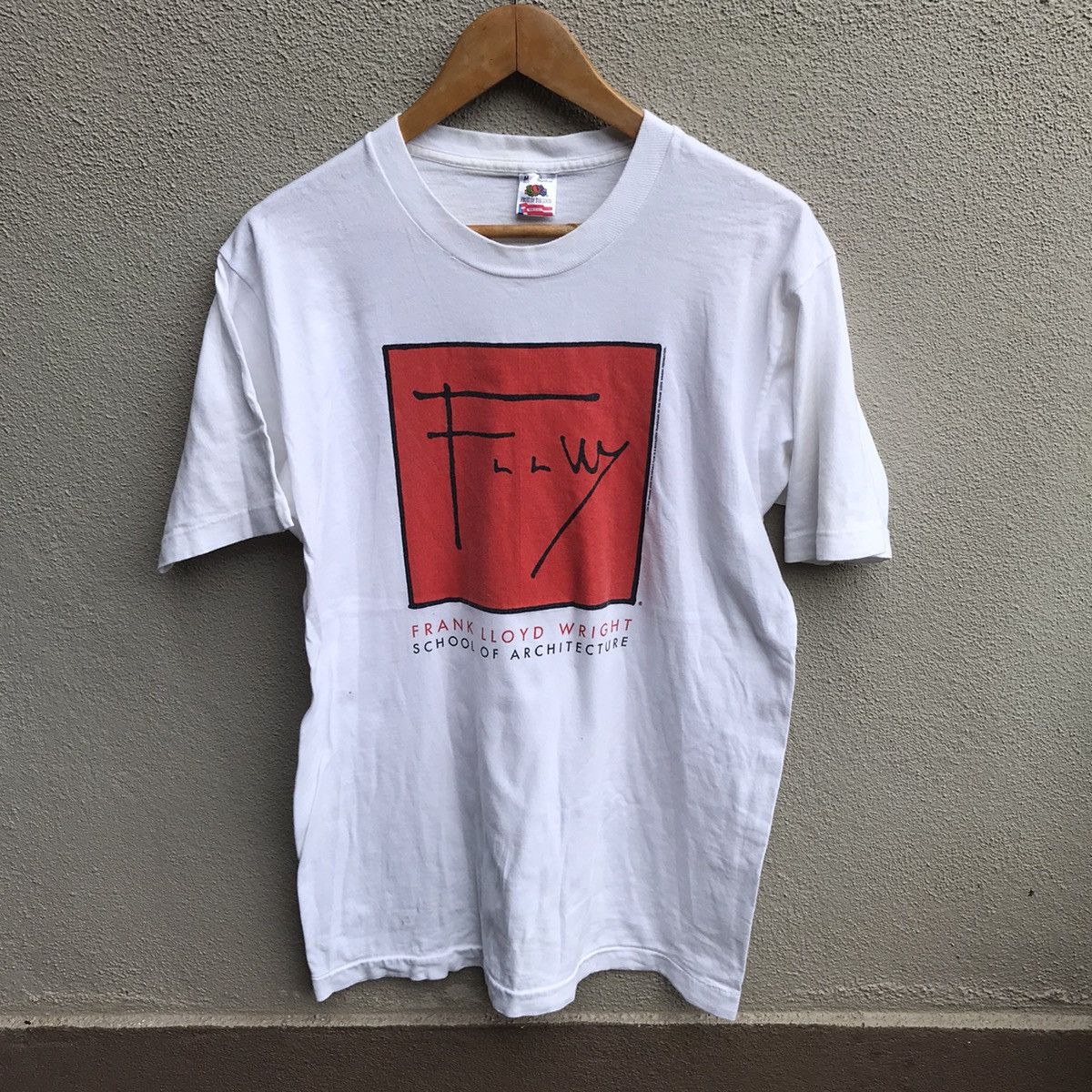 Arts & Science Vintage 90s FRANK LLOYD Wright art tee architecture Size US M / EU 48-50 / 2 - 1 Thumbnail