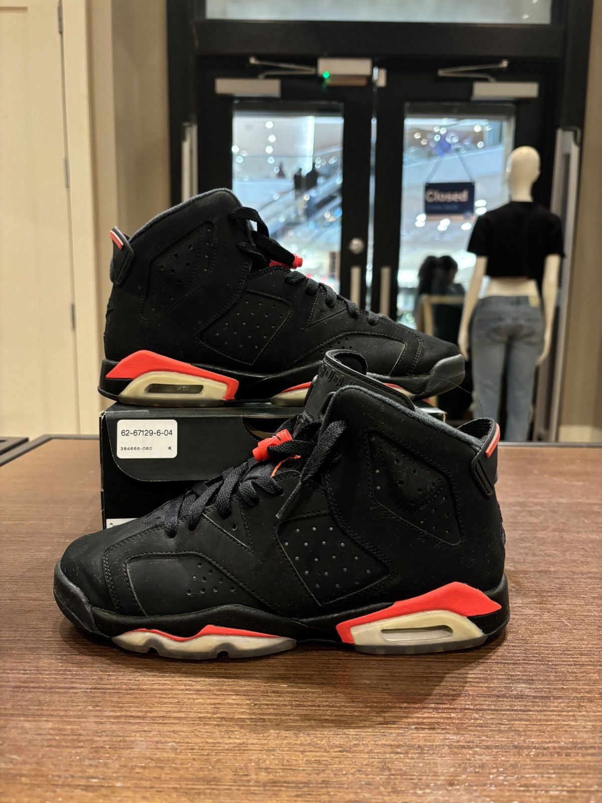 Jordan Retro Black Infrared