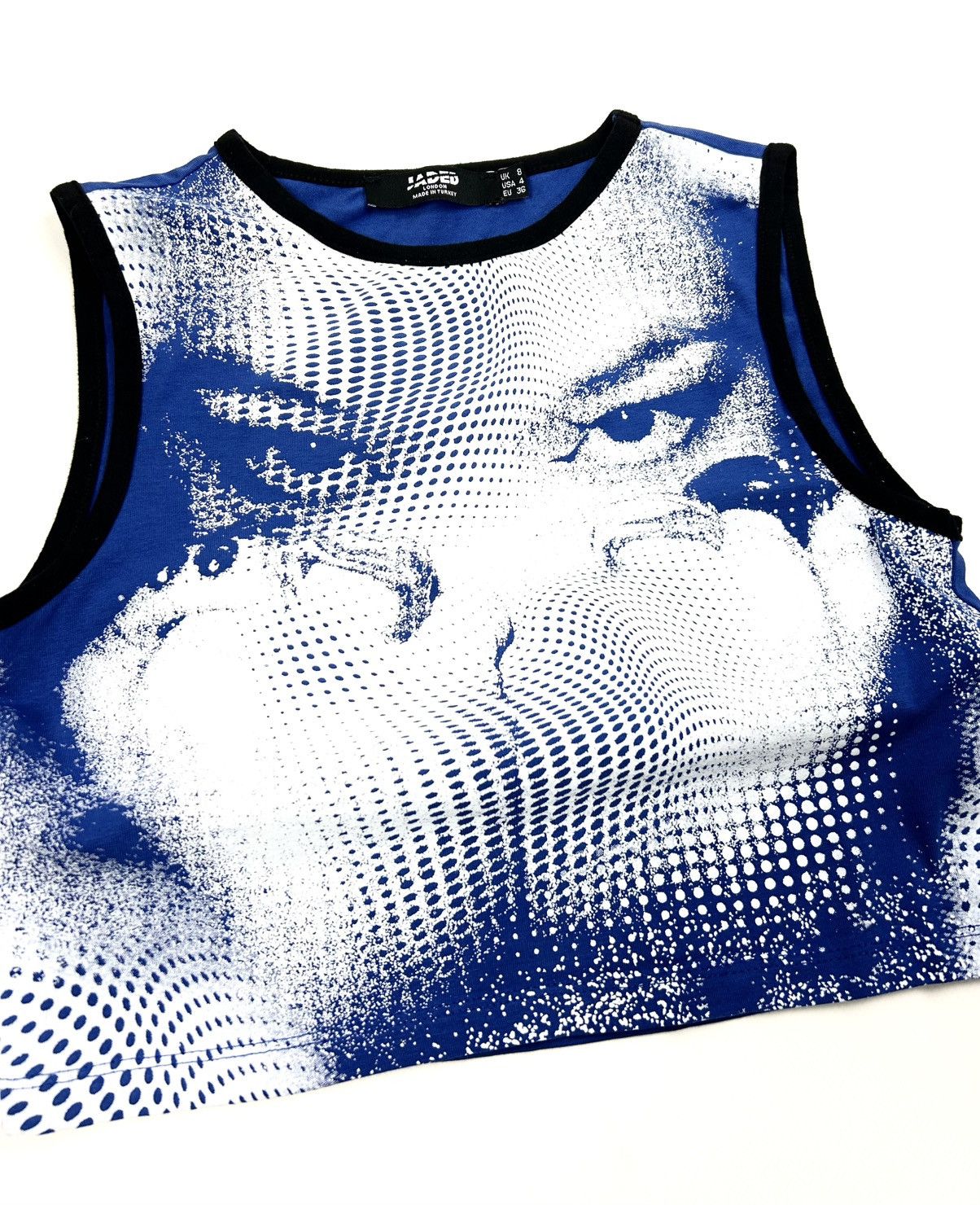 Jaded London Jeded london Y2K T-shirt Dotted Face Print 00's Crop Top Size S / US 4 / IT 40 - 5 Thumbnail